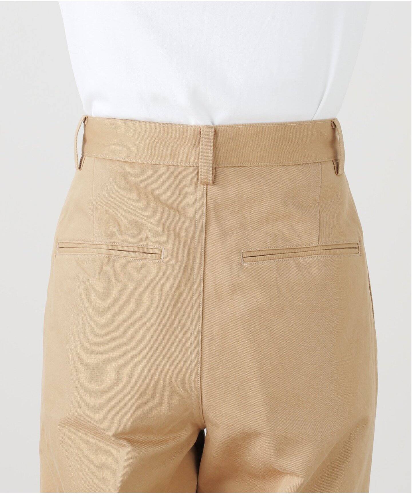 AURALEE/オーラリー WASHED FINX CHINO ONE-TUCK パンツ A25SP05FC 