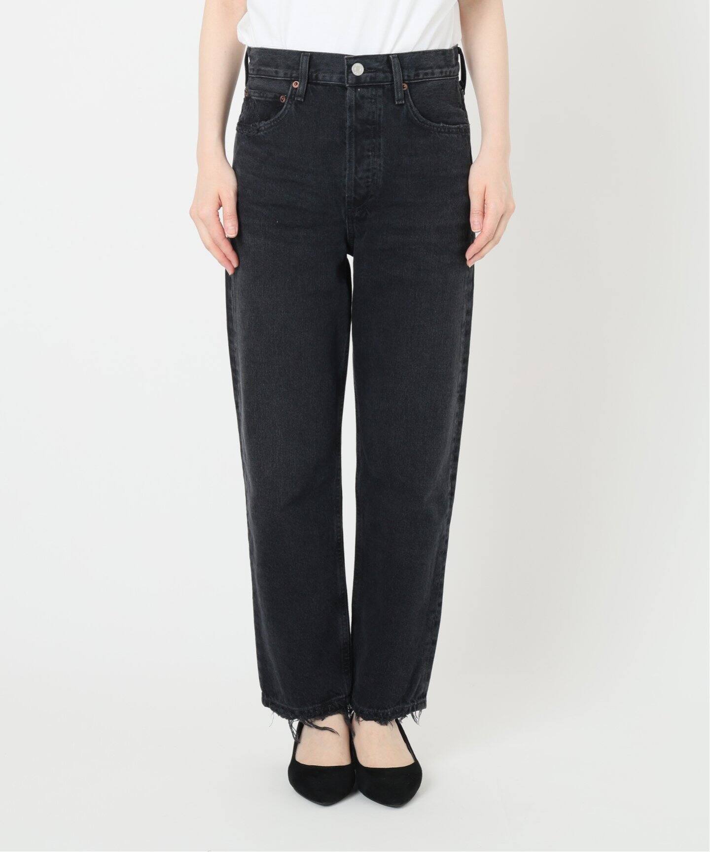 AGOLDE/エーゴールドイー 90'S CROP IN TAR A173E-1157（デニムパンツ