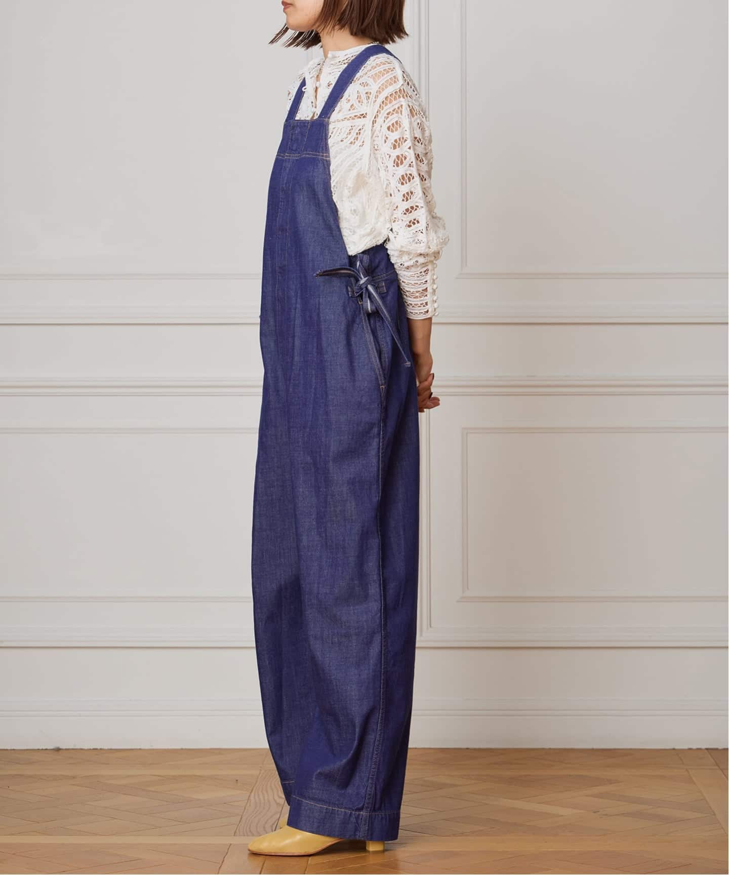 【CURRENTAGE/カレンテージ】 別注ワンショルダーオーバーオール CURRENTAGE/カレンテージ】別注ワンショルダーオーバーオール