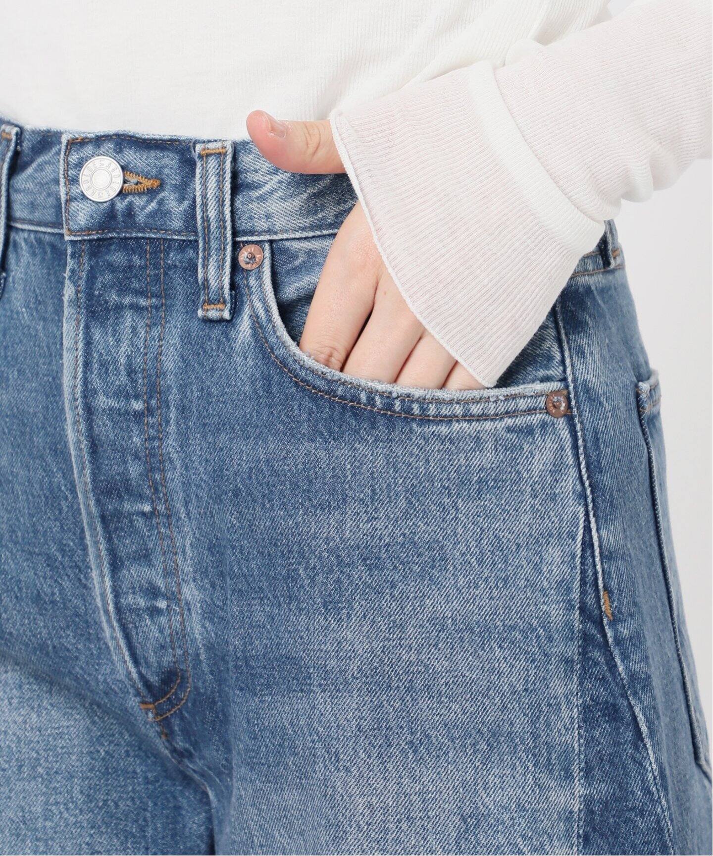 AGOLDE デニム 25インチ 追加》AGOLDE/エーゴールドイー LUNA PIECED JEAN IN SPLIT