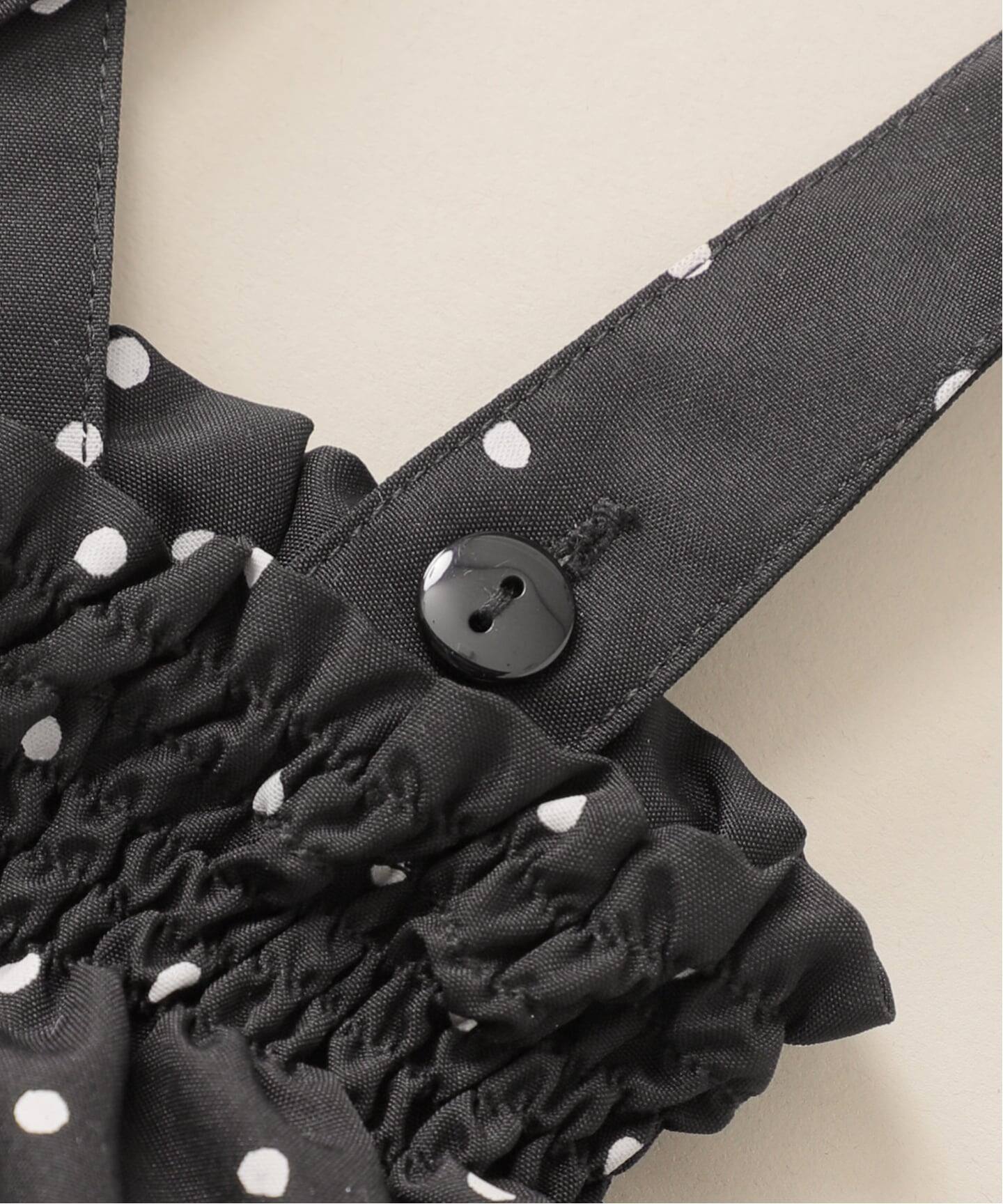 2wayドットサロペットブルマ baby(70cm-90cm)（ベビーウェア