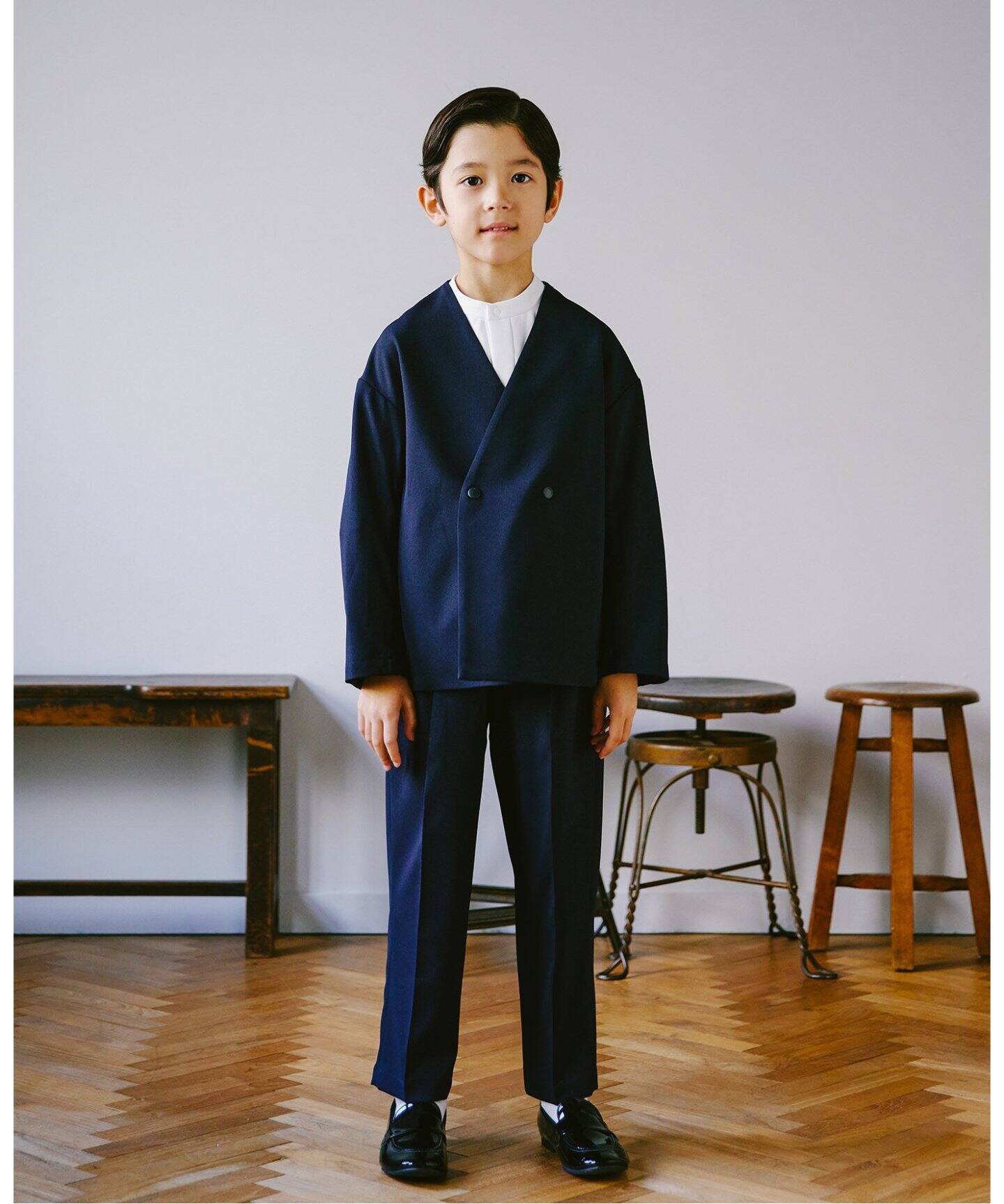 MOUN TEN. /マウンテン】別注 canapa 1タックパンツ kids(110cm-140cm 
