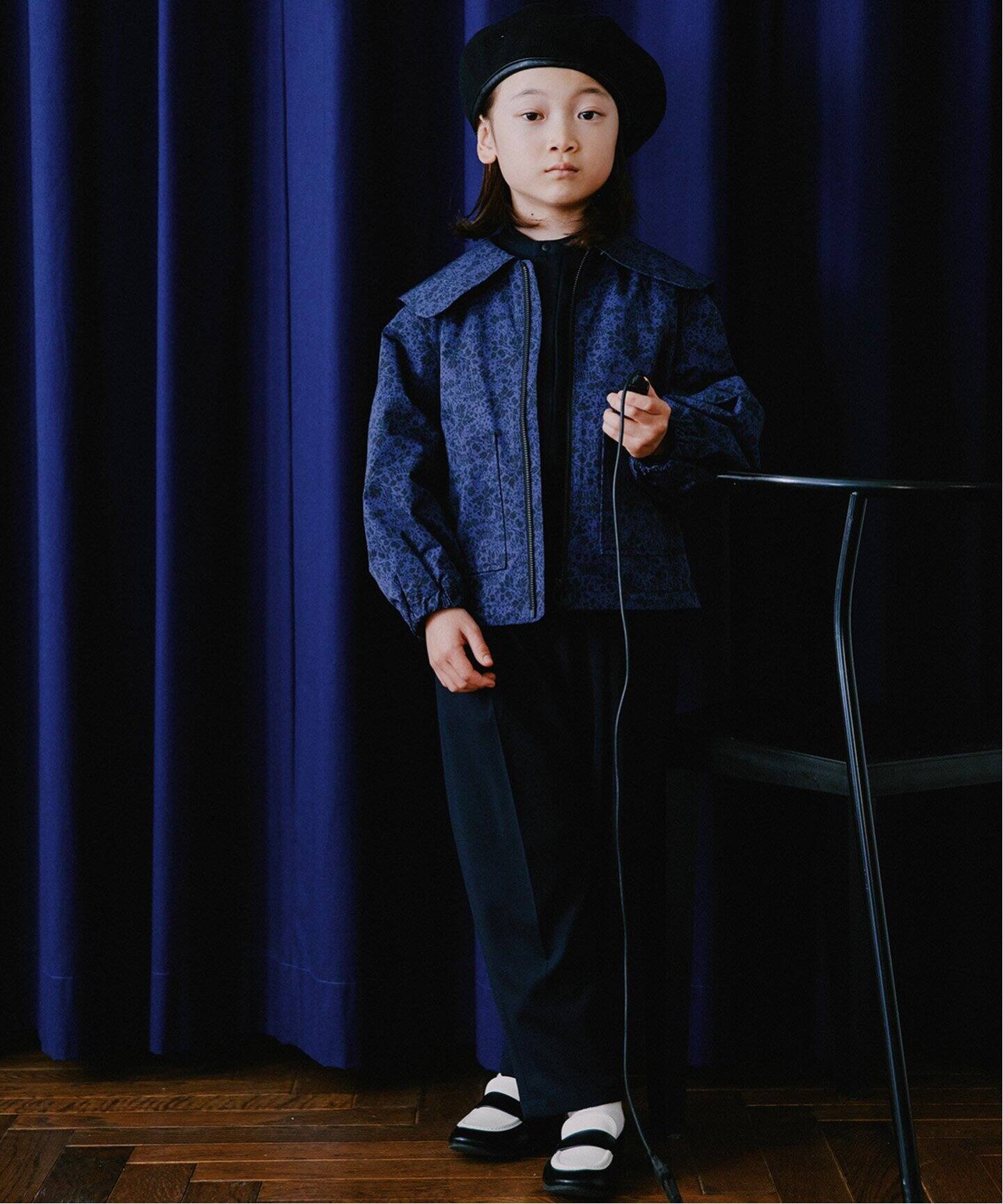 新品マウンテン紺ジャケットパンツ moun ten. canapa