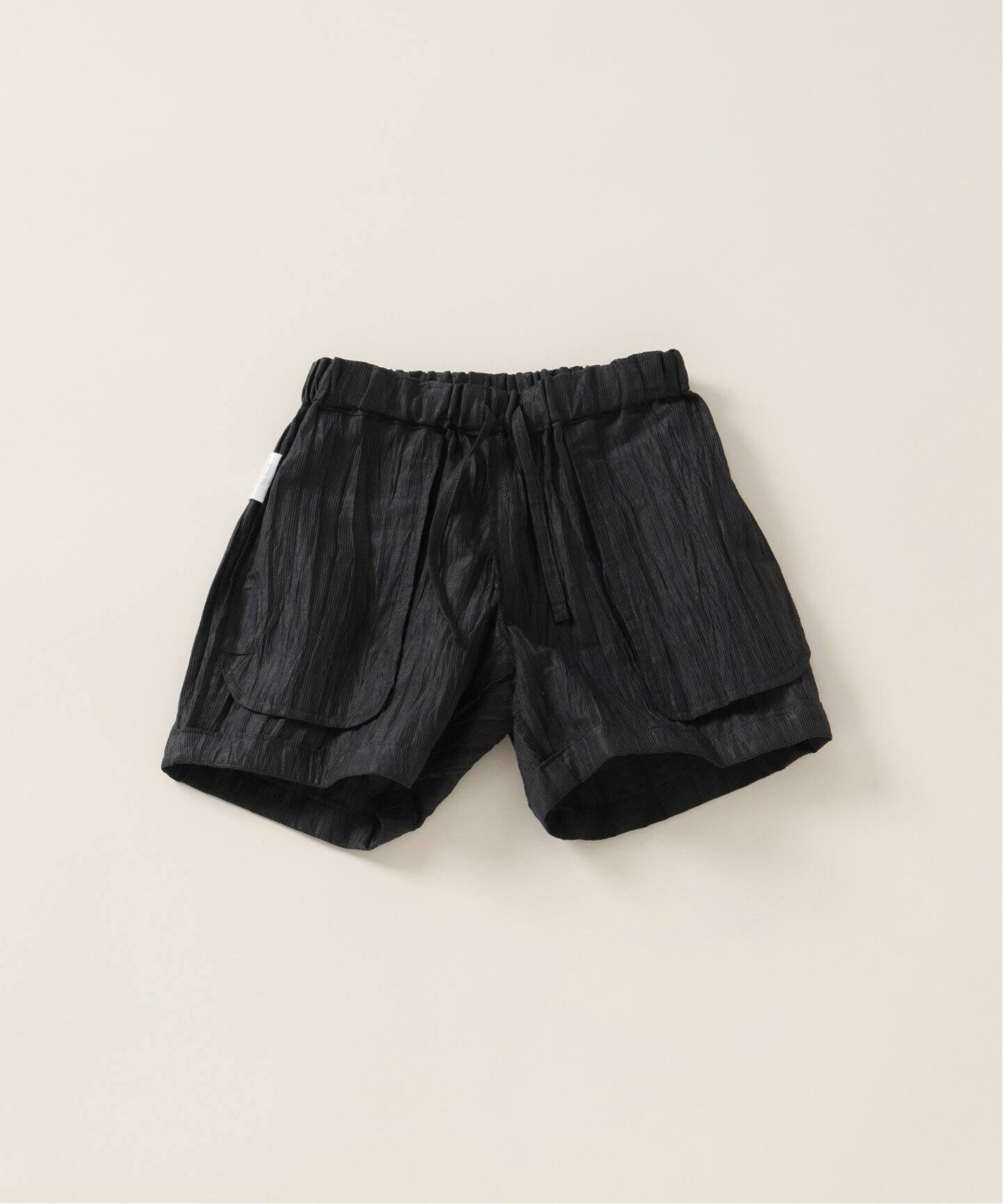 【お値下げ中】moun.ten パンツ（チョコレート）サイズ0【新品未使用】 MOUN TEN. /マウンテン】別注 linenblend ショーツ kids(110cm-140cm