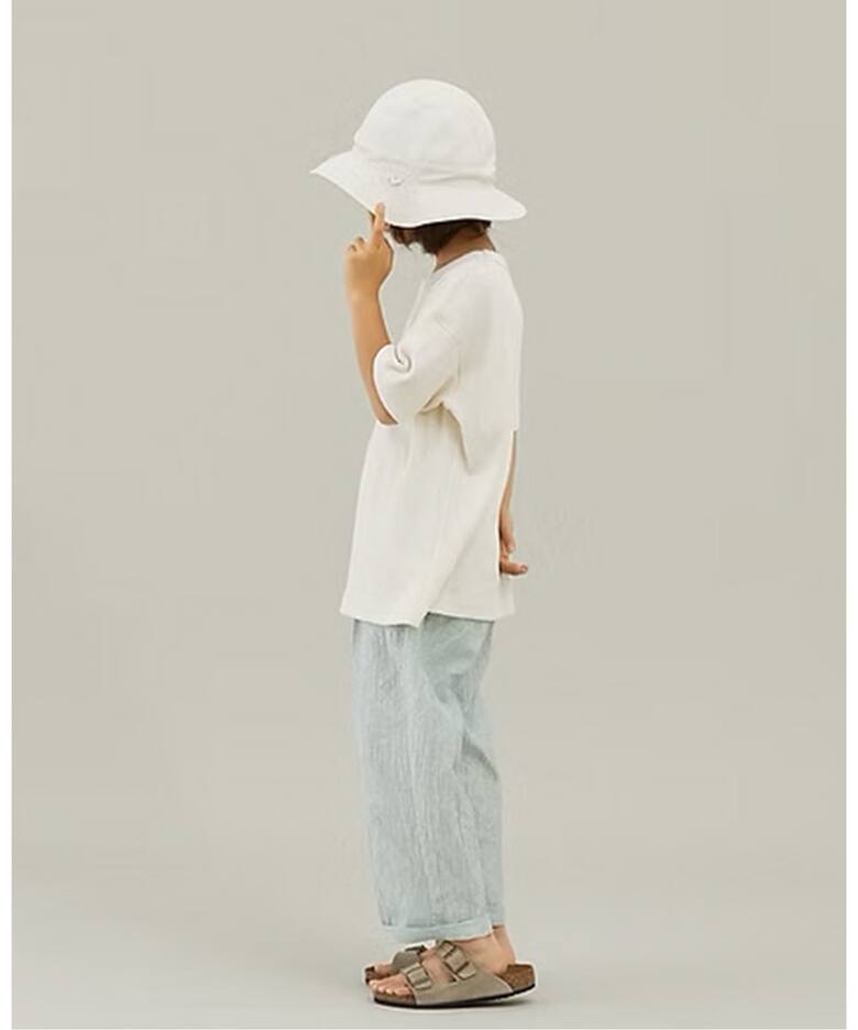 MOUN TEN. /マウンテン】別注 linenblend ワイドパンツ kids(110cm