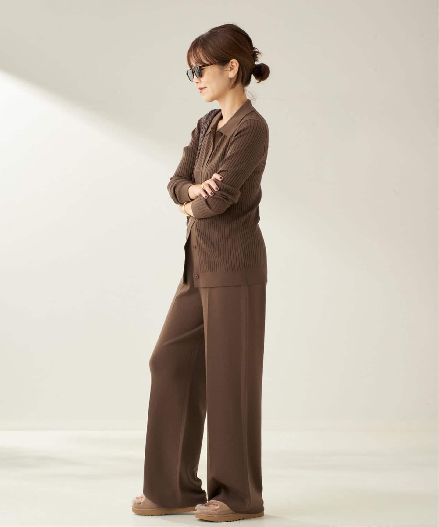 plage WOOL KNIT パンツ plage（プラージュ）の「《予約》ASAMEN Knit パンツ（）」 - WEAR