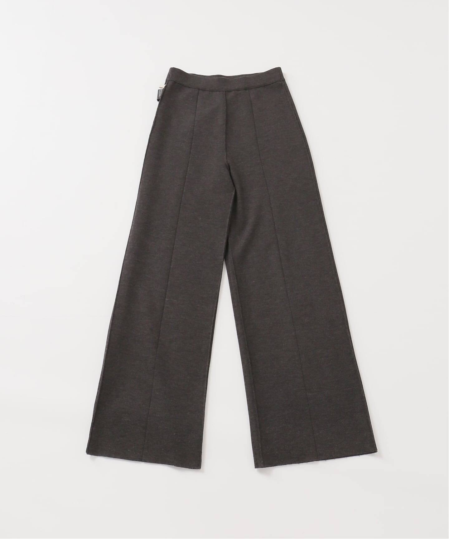 予約》Center Crease Knit パンツ（その他パンツ）｜Plage