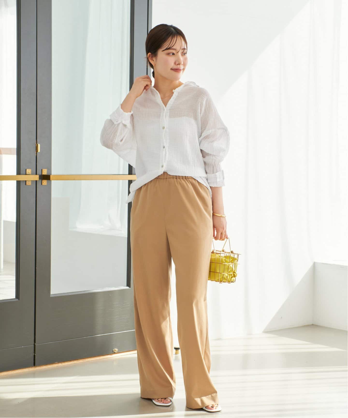 plage Fibril Relax パンツ　38 plage｜Fibril Relax パンツ | Rakuten Fashion(楽天