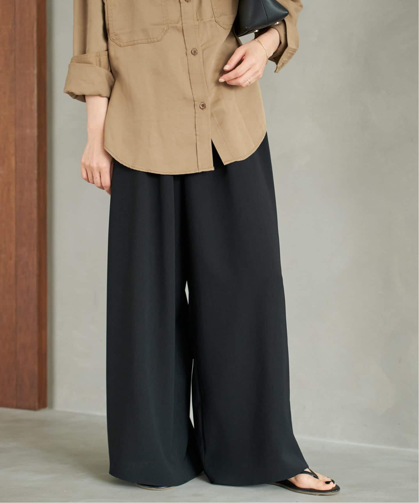 追加》Dry Twill Relax パンツ 2（スラックス）｜Plage（プラージュ