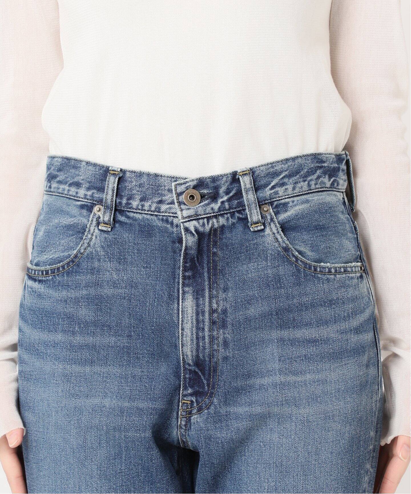 追加》セイヒンカコウセンタープレスデニムパンツ（デニムパンツ