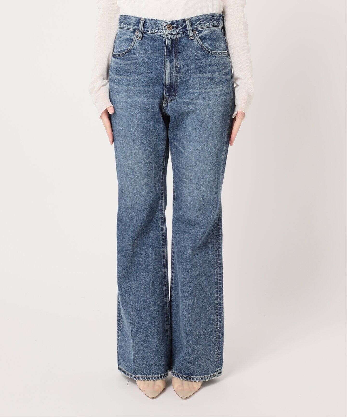 追加》セイヒンカコウセンタープレスデニムパンツ（デニムパンツ