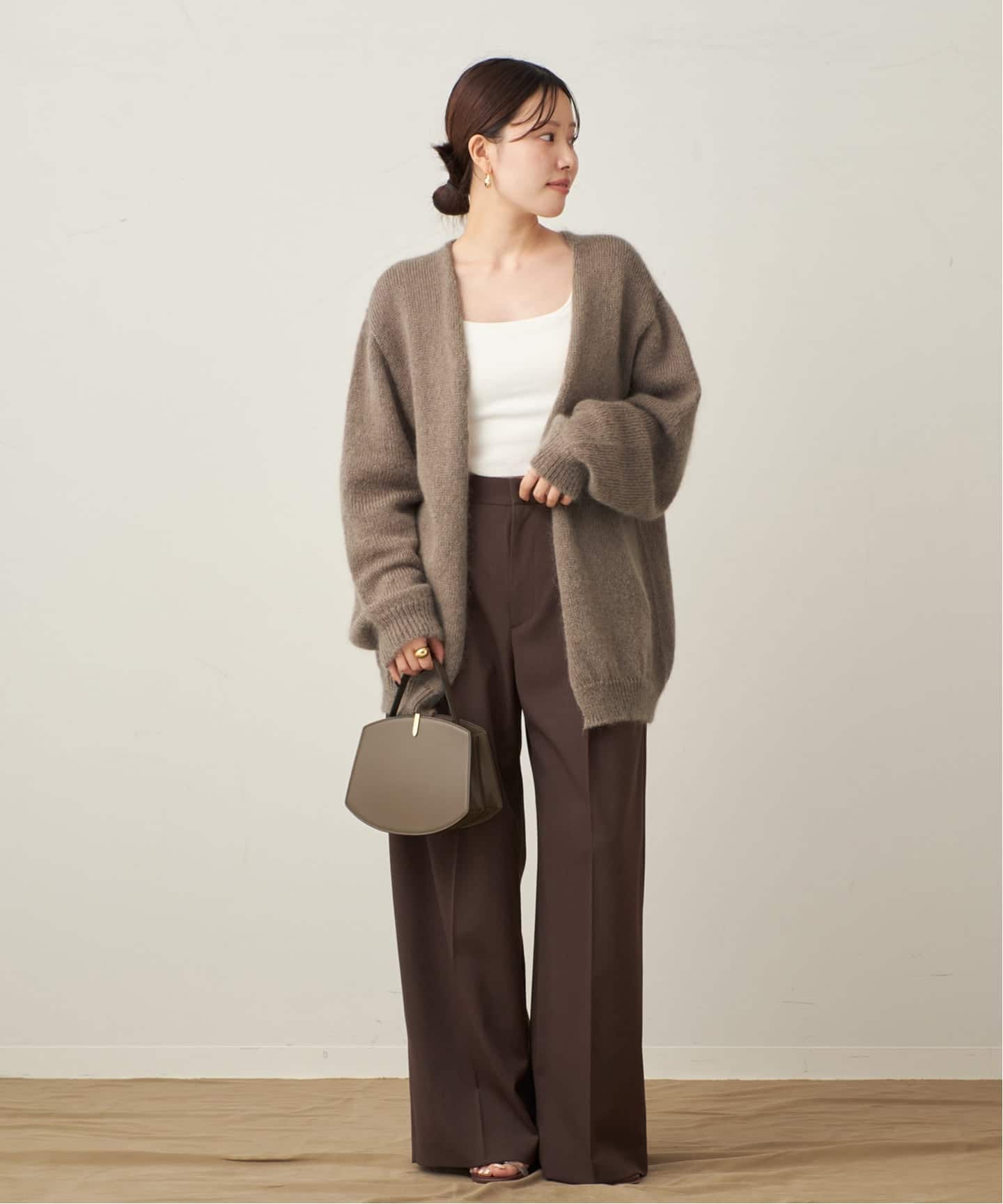 One Tuck Straight Wide パンツ（スラックス）｜Plage（プラージュ）の