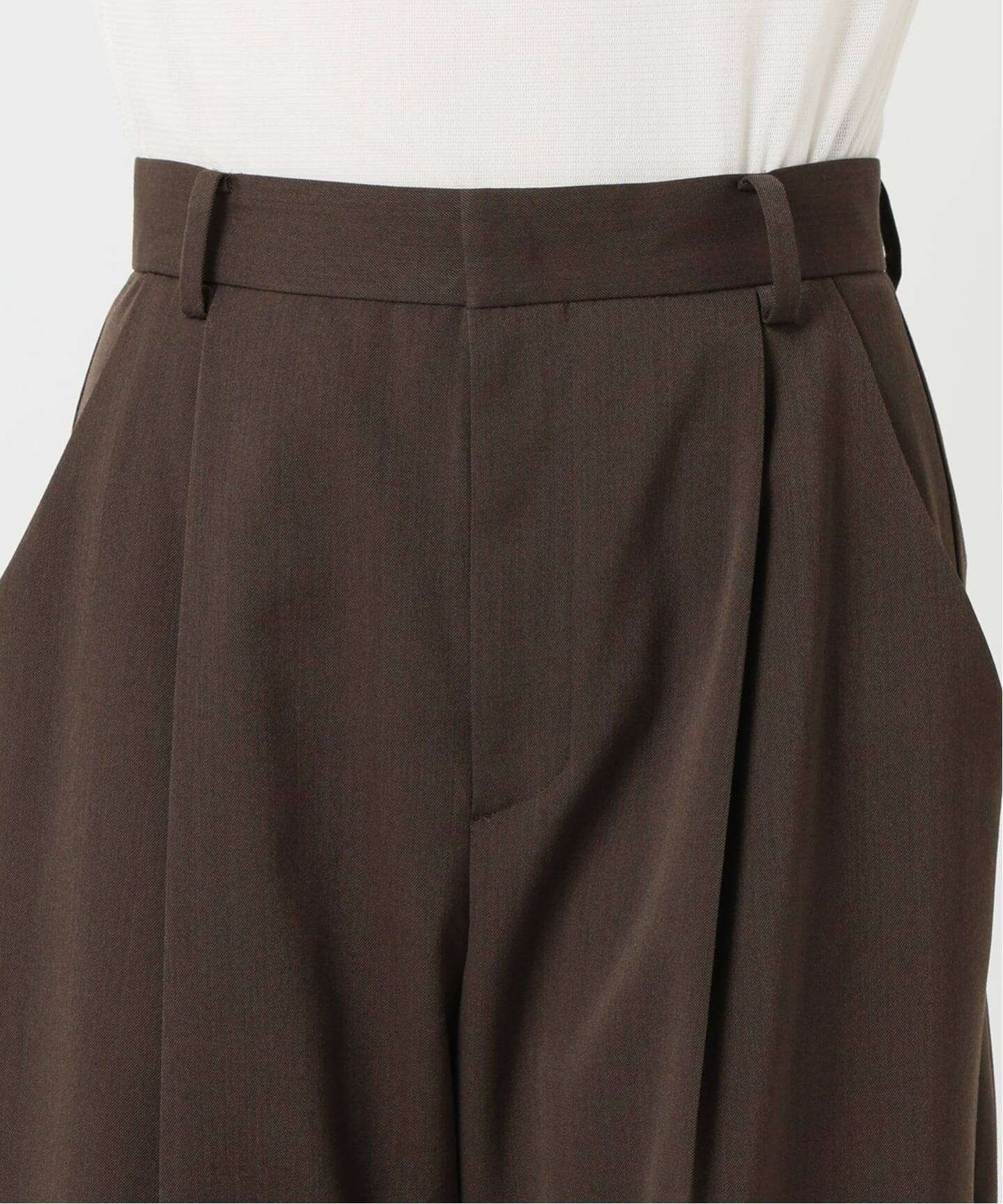 One Tuck Straight Wide パンツ（スラックス）｜Plage（プラージュ）の