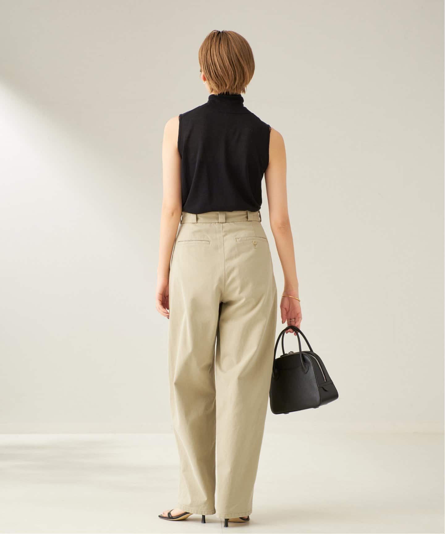 Plage セミワイドチノ 今季商品　新品 Plage セミワイドチノ 今季商品 新品 Chinos パンツ（チノパンツ