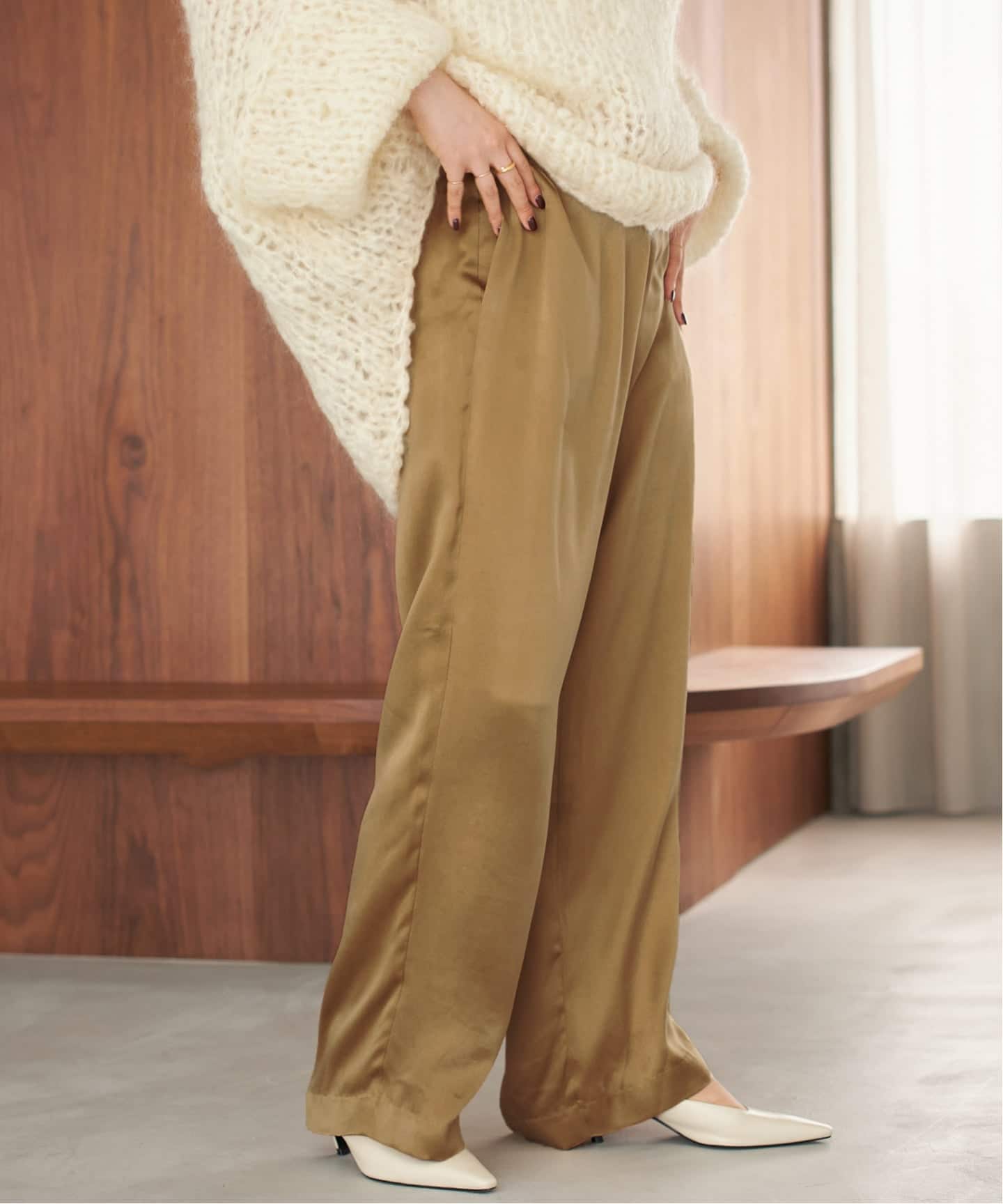 Pure Silk Relax パンツ（その他パンツ）｜Plage（プラージュ）の通販