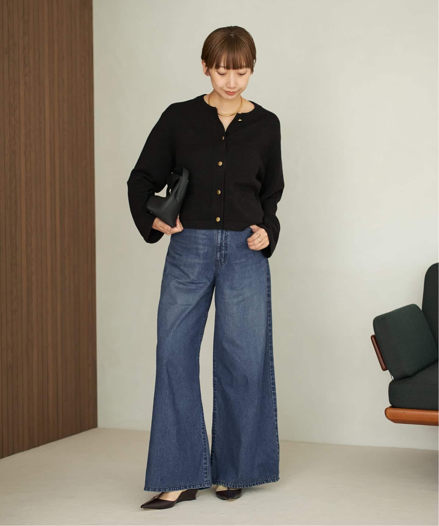 Soft Wide デニム（デニムパンツ・ジーンズ）｜Plage（プラージュ）の