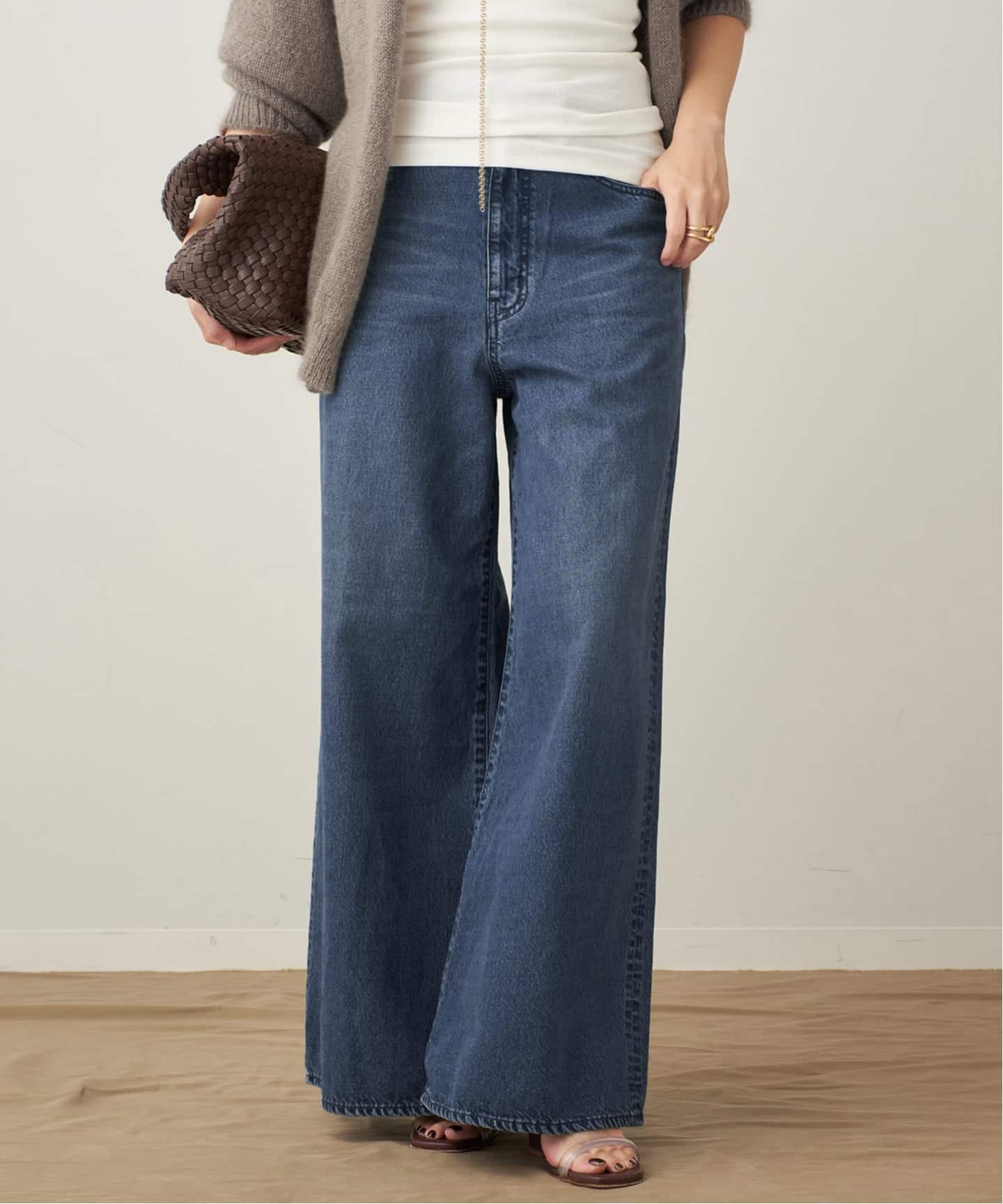 Soft Wide デニム（デニムパンツ・ジーンズ）｜Plage（プラージュ）の