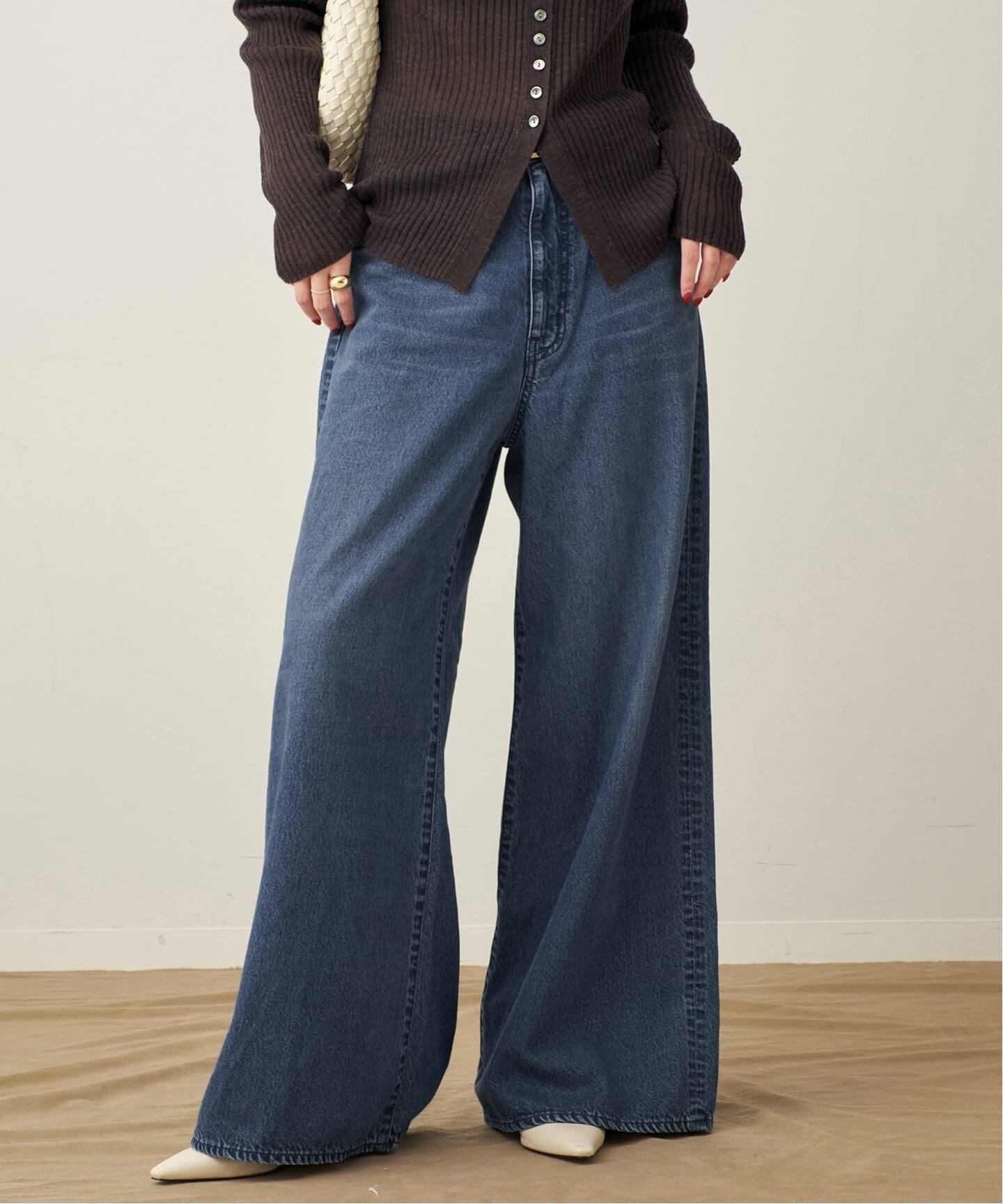 Soft Wide デニム（デニムパンツ・ジーンズ）｜Plage（プラージュ）の