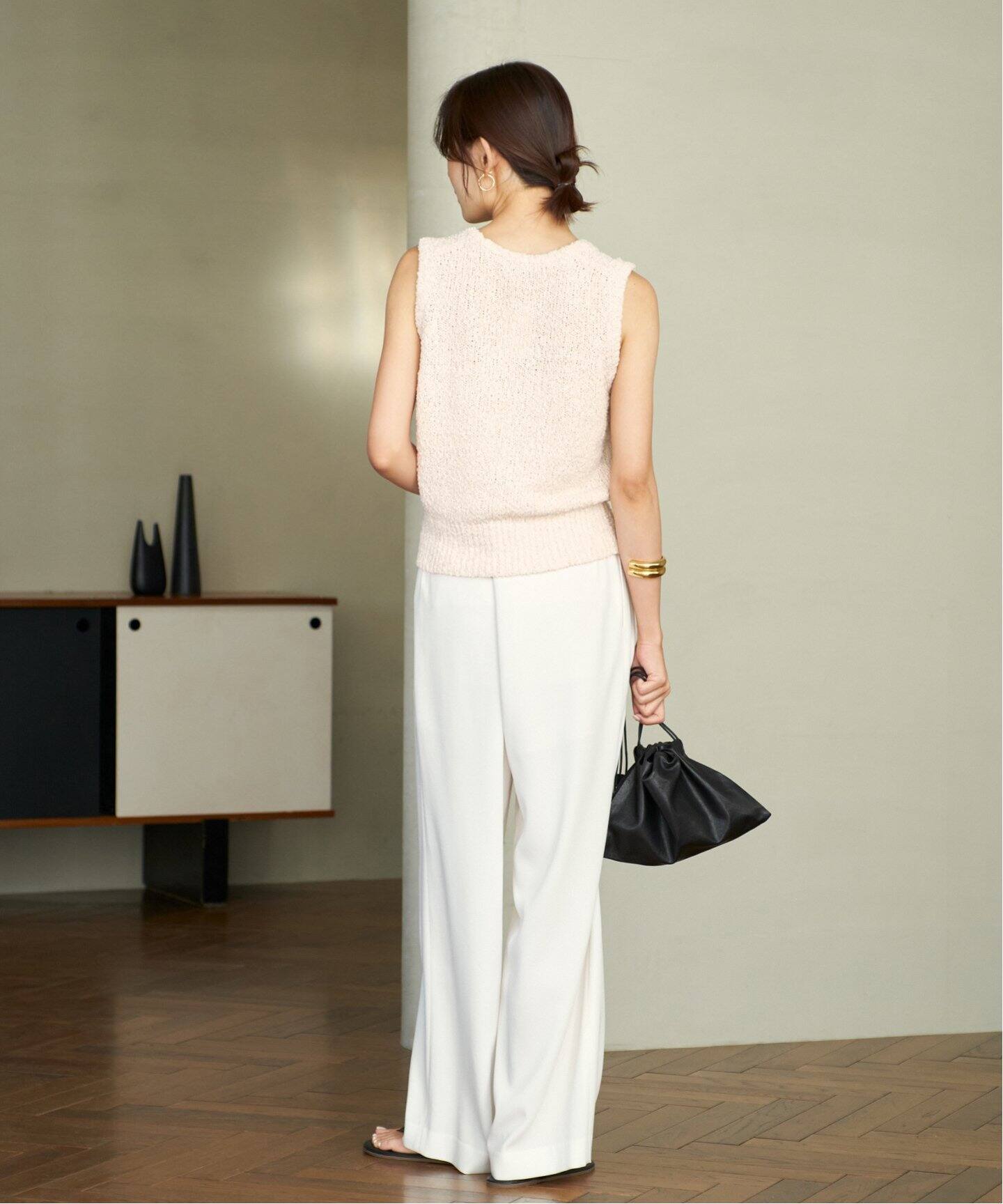 Plage Georgette Tuckパンツ 34 Georgette Tuck パンツ（スラックス）｜Plage（プラージュ）の