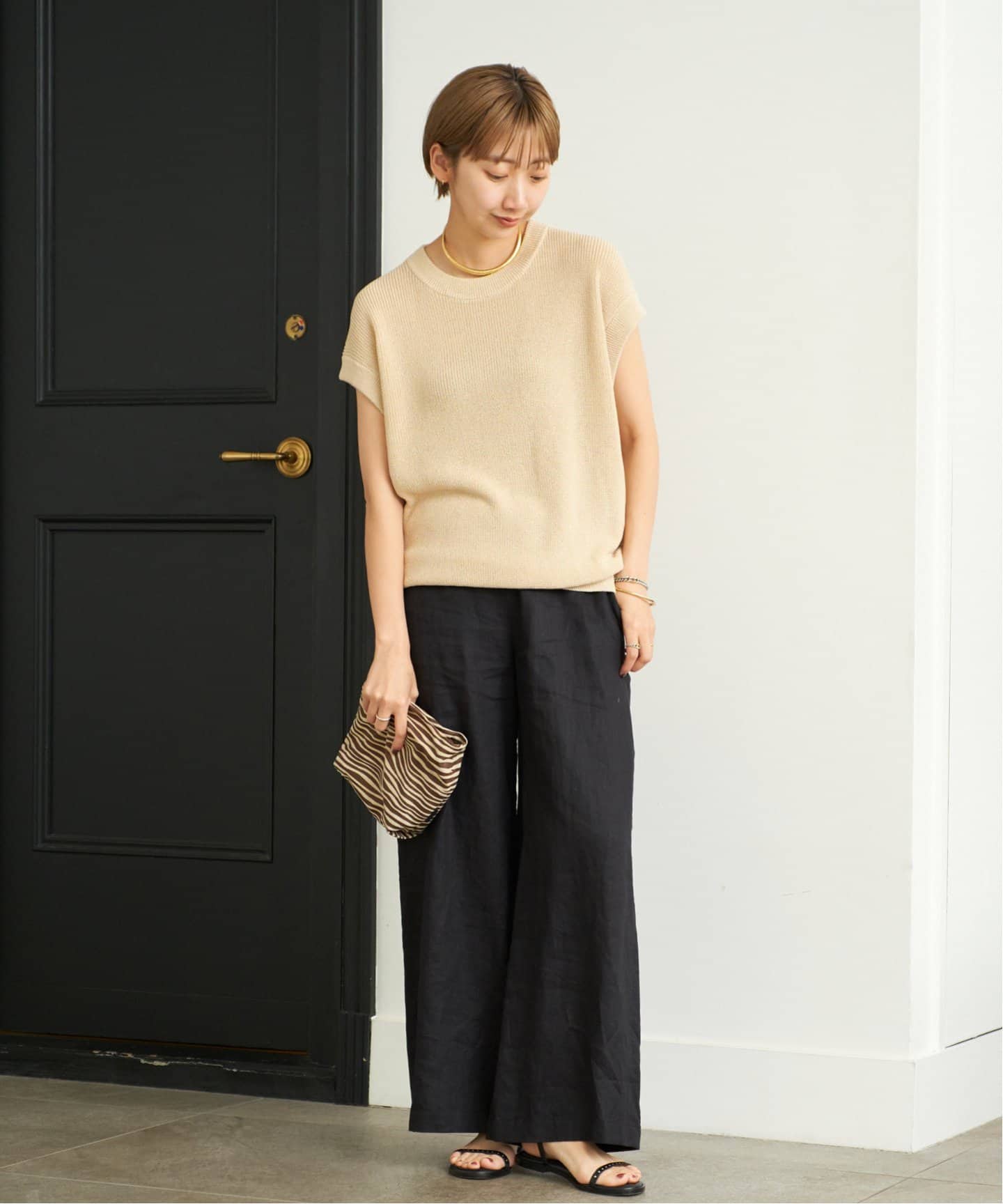 Linen Wide パンツ(その他パンツ)|Plage(プラージュ)の通販 Linen Wide パンツ(その他パンツ)|Plage(プラージュ)の通販