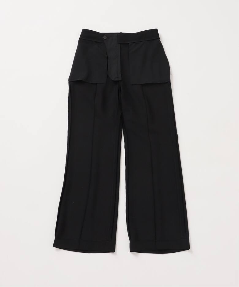 Matte Satin Semi Flare パンツ（スラックス）｜Plage（プラージュ）の 
