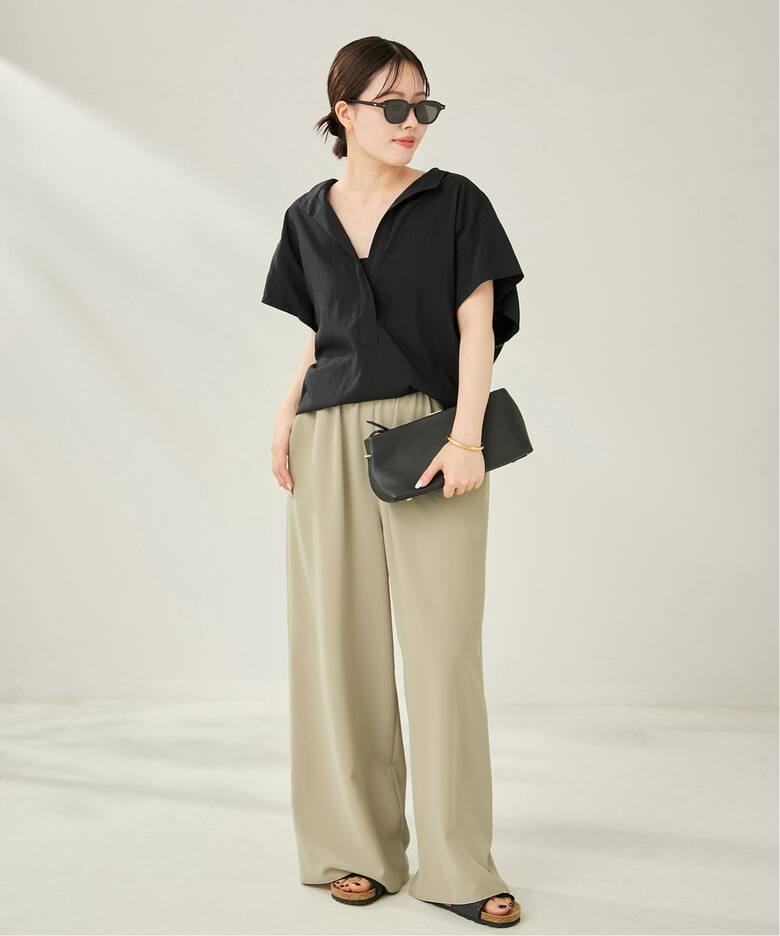 追加》Dry Twill Relax パンツ（スラックス）｜Plage（プラージュ）の 