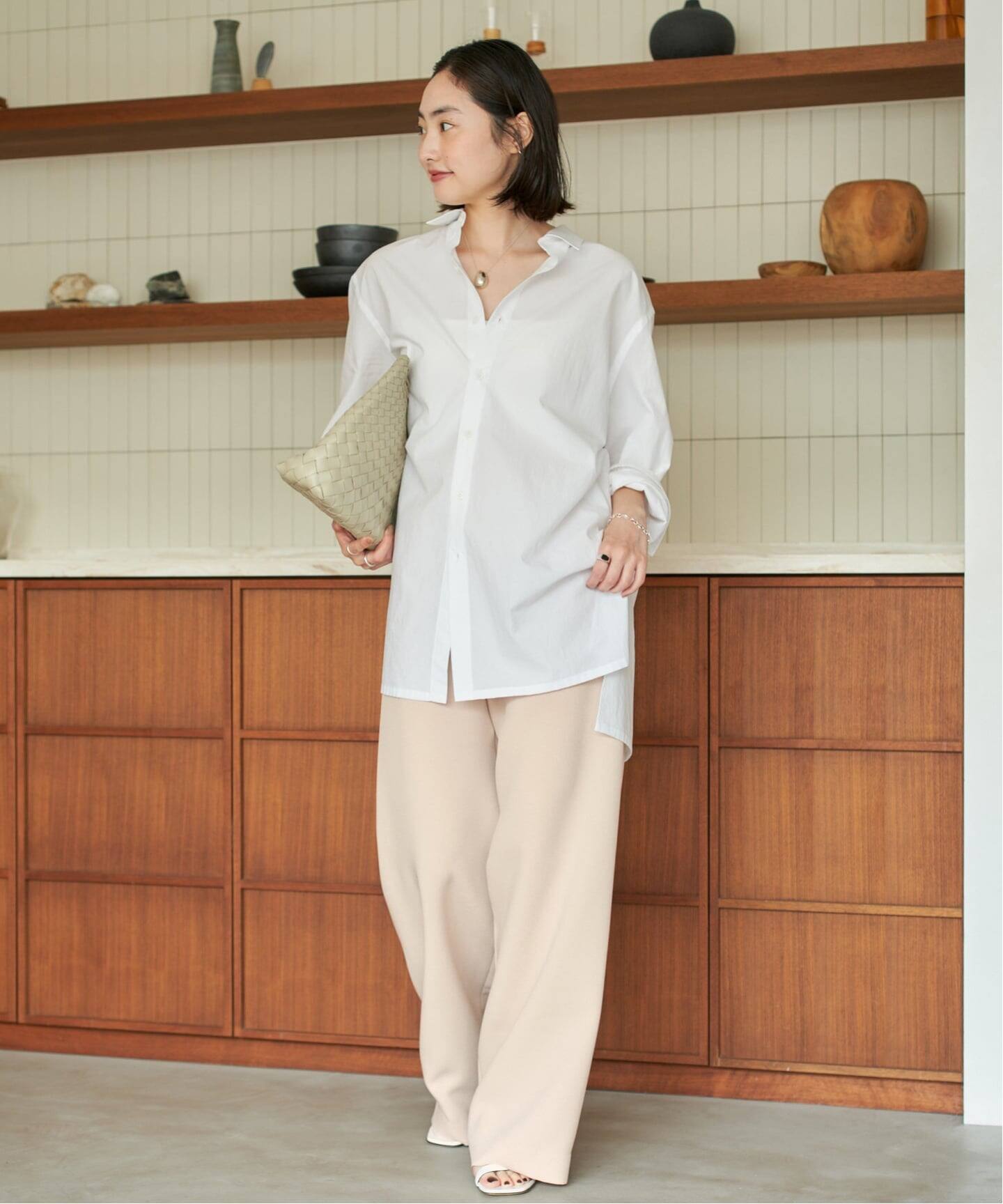 MY_minimal fit wide パンツ（スラックス）｜Plage（プラージュ）の  