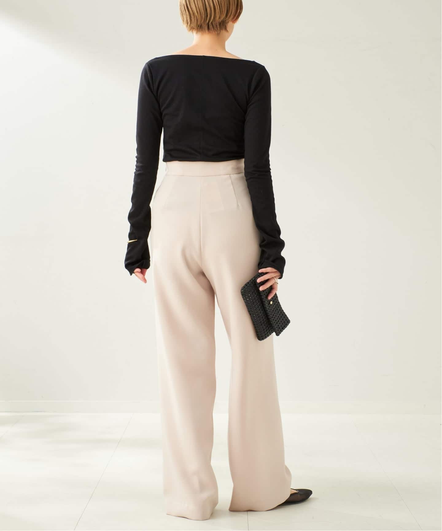 プラージュ　パンツ　ワイド MY_minimal fit wide パンツ（スラックス）｜Plage（プラージュ