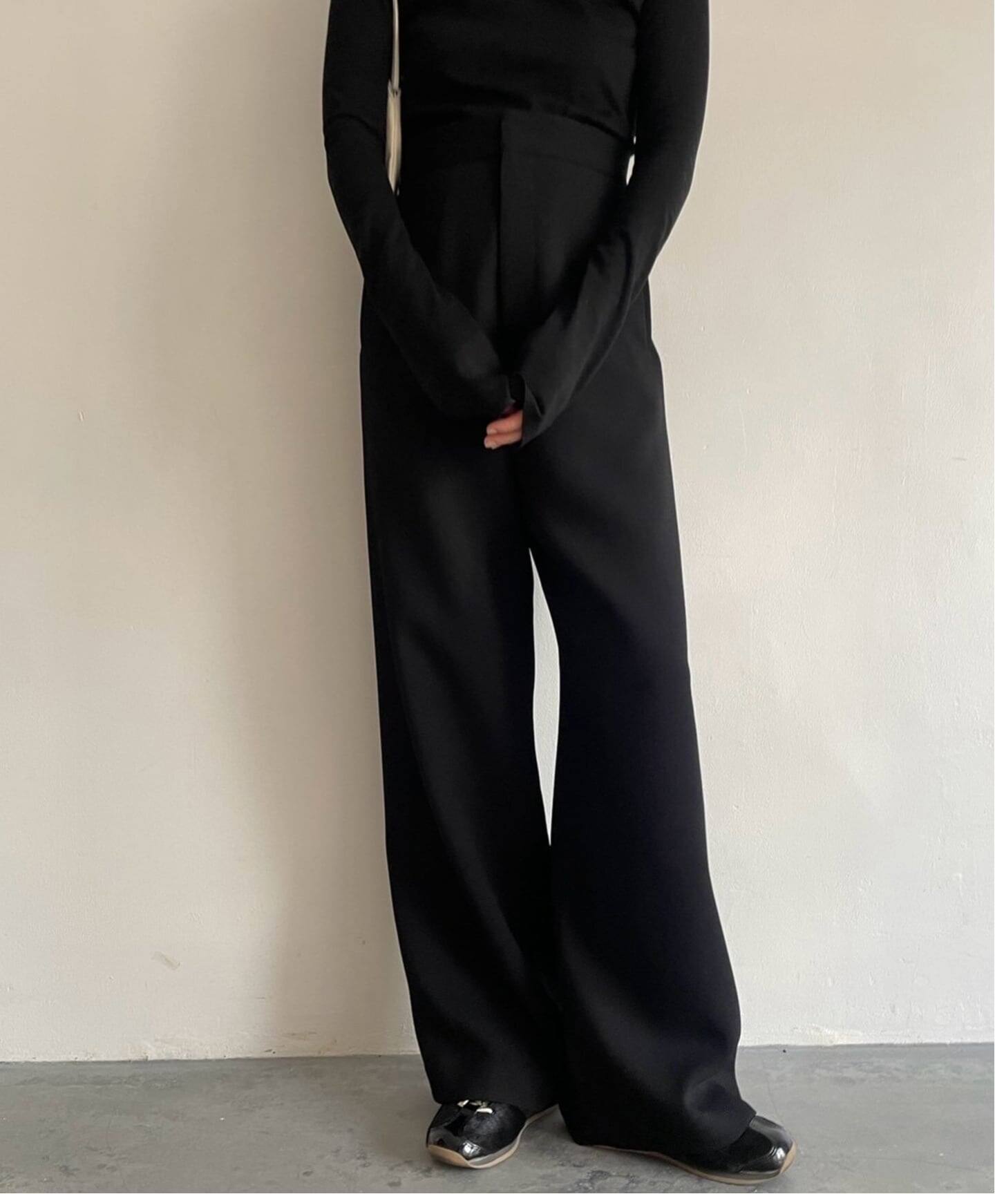 MY_minimal fit wide パンツ（スラックス）｜Plage（プラージュ）の