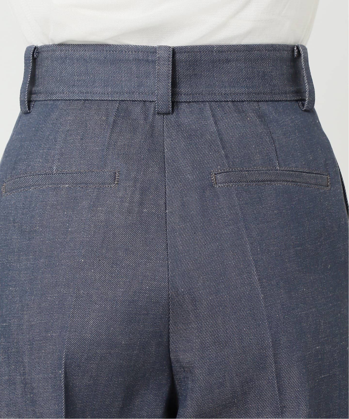 Rigid denim like スラックス（スラックス）｜Plage（プラージュ）の