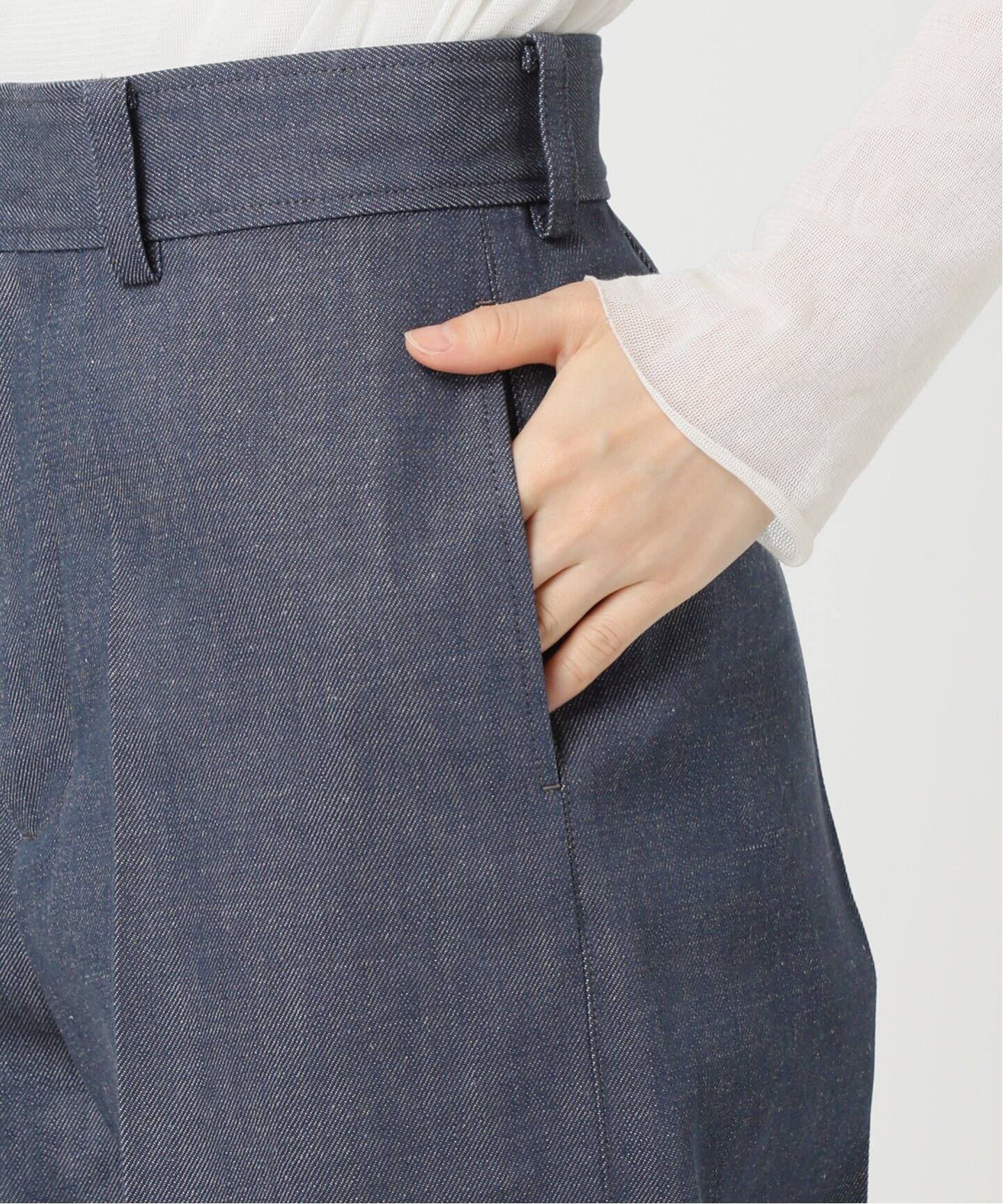 Rigid denim like スラックス（スラックス）｜Plage（プラージュ）の