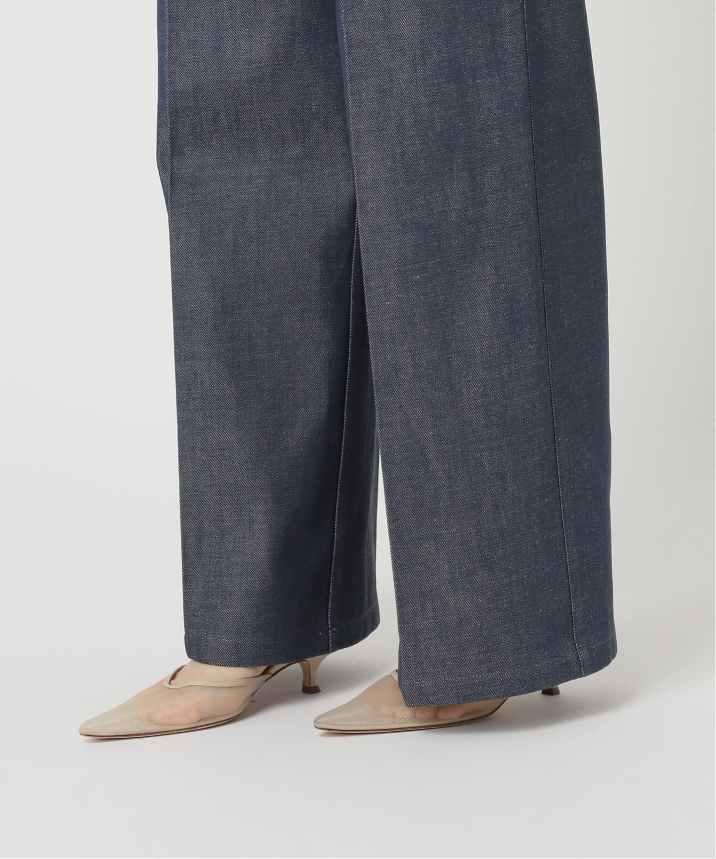 今季 Plage プラージュ スラックスデニム 36 plage（プラージュ）の「SLACKS デニム（デニムパンツ）」 - WEAR
