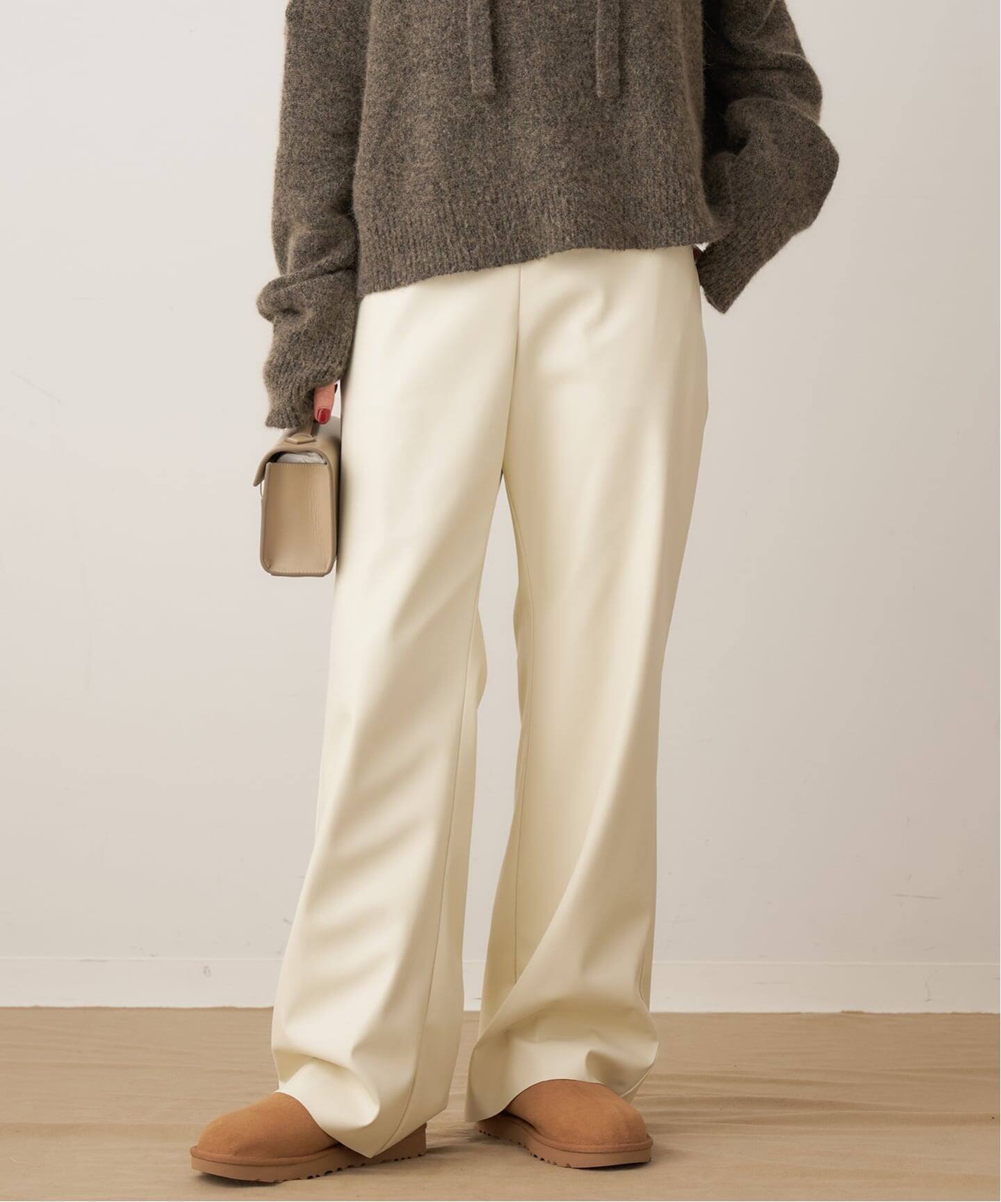 MY_fake leather easyパンツ（その他パンツ）｜Plage（プラージュ）の