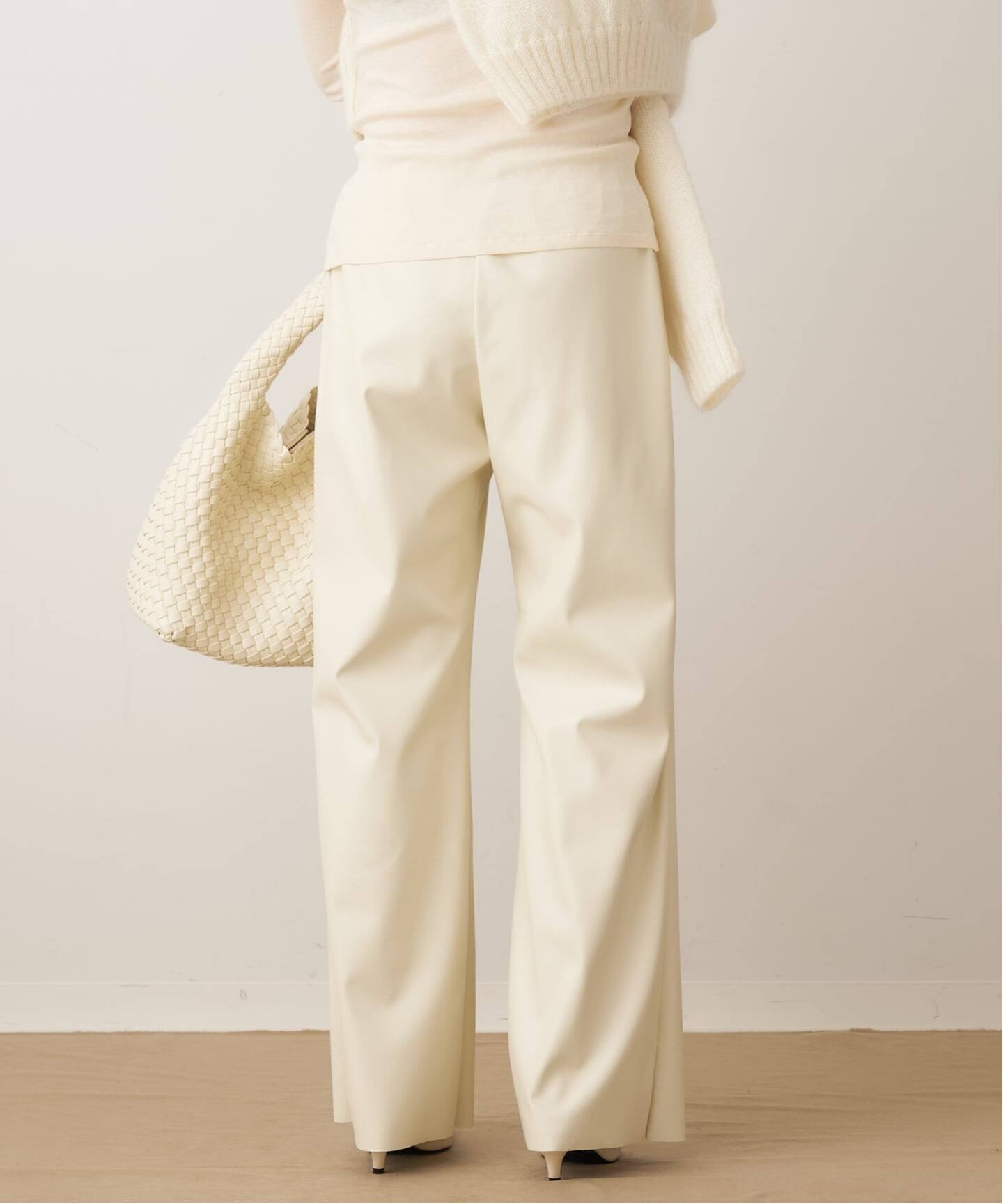 MY_fake leather easyパンツ（その他パンツ）｜Plage（プラージュ）の