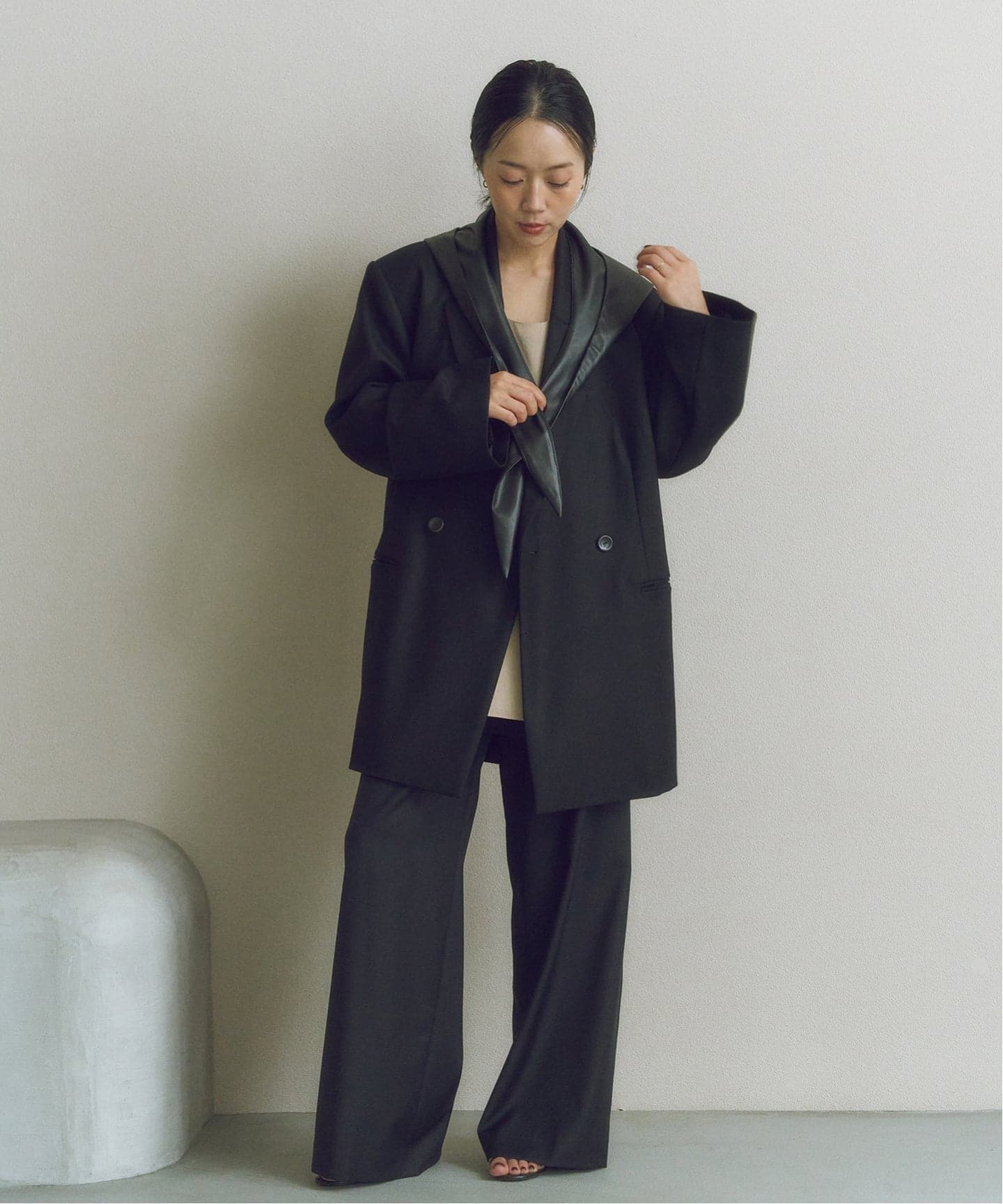 パンツ plage* MY Worsted Easy Pants*34 MY_worsted easyパンツ（スラックス）｜Plage（プラージュ）の通販