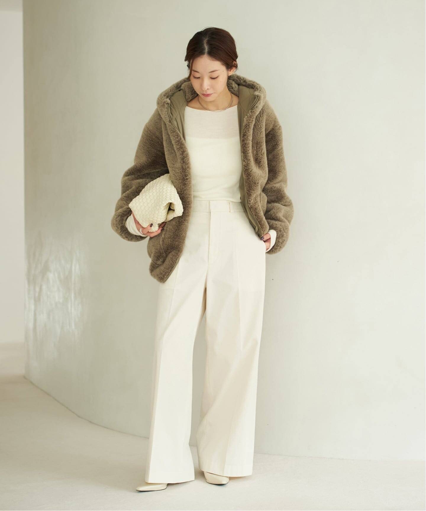 今期もの！Plage TIC wide chinos チノパン T/C wide chinos パンツ（チノパンツ）｜Plage（プラージュ）の通販