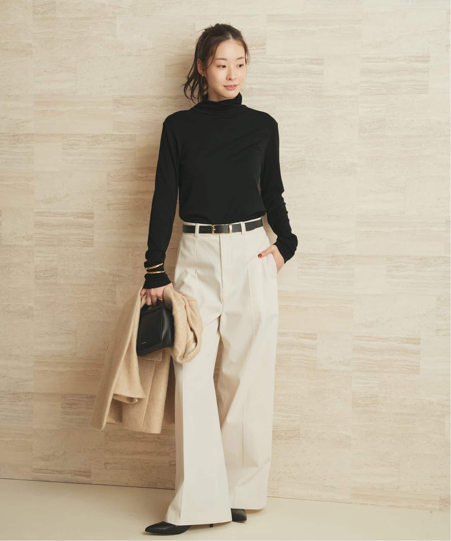 T/C wide chinos パンツ（チノパンツ）｜Plage（プラージュ）の通販