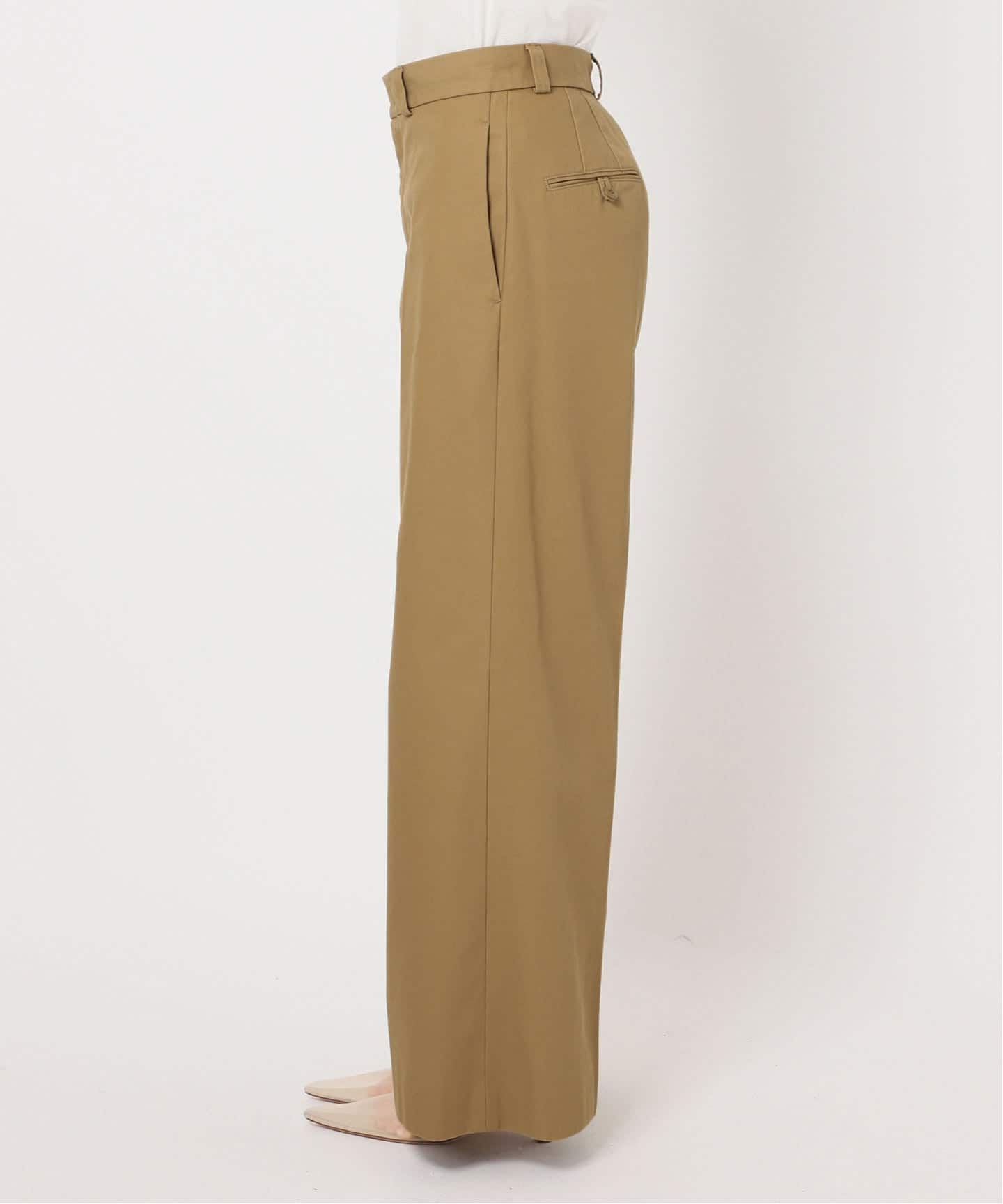 T/C wide chinos パンツ（チノパンツ）｜Plage（プラージュ）の通販
