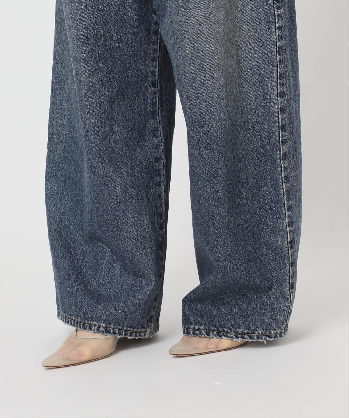 アパルトモン gray デニム26 L'Appartement Grey DENIMグレーB 26