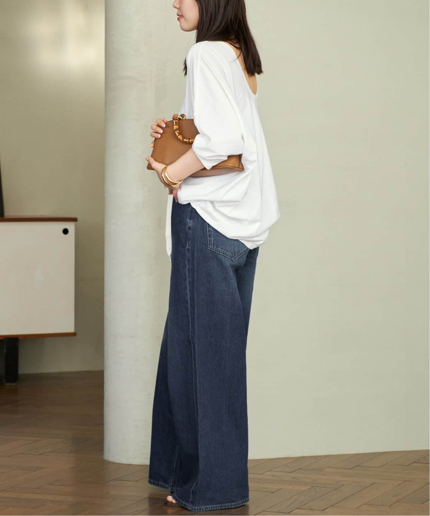 ✨美品✨リアムプラージュ RIAM SUPER LOOSE デニム 24aw WEB限定追加》R'IAM SUPER LOOSE デニム 3（デニムパンツ