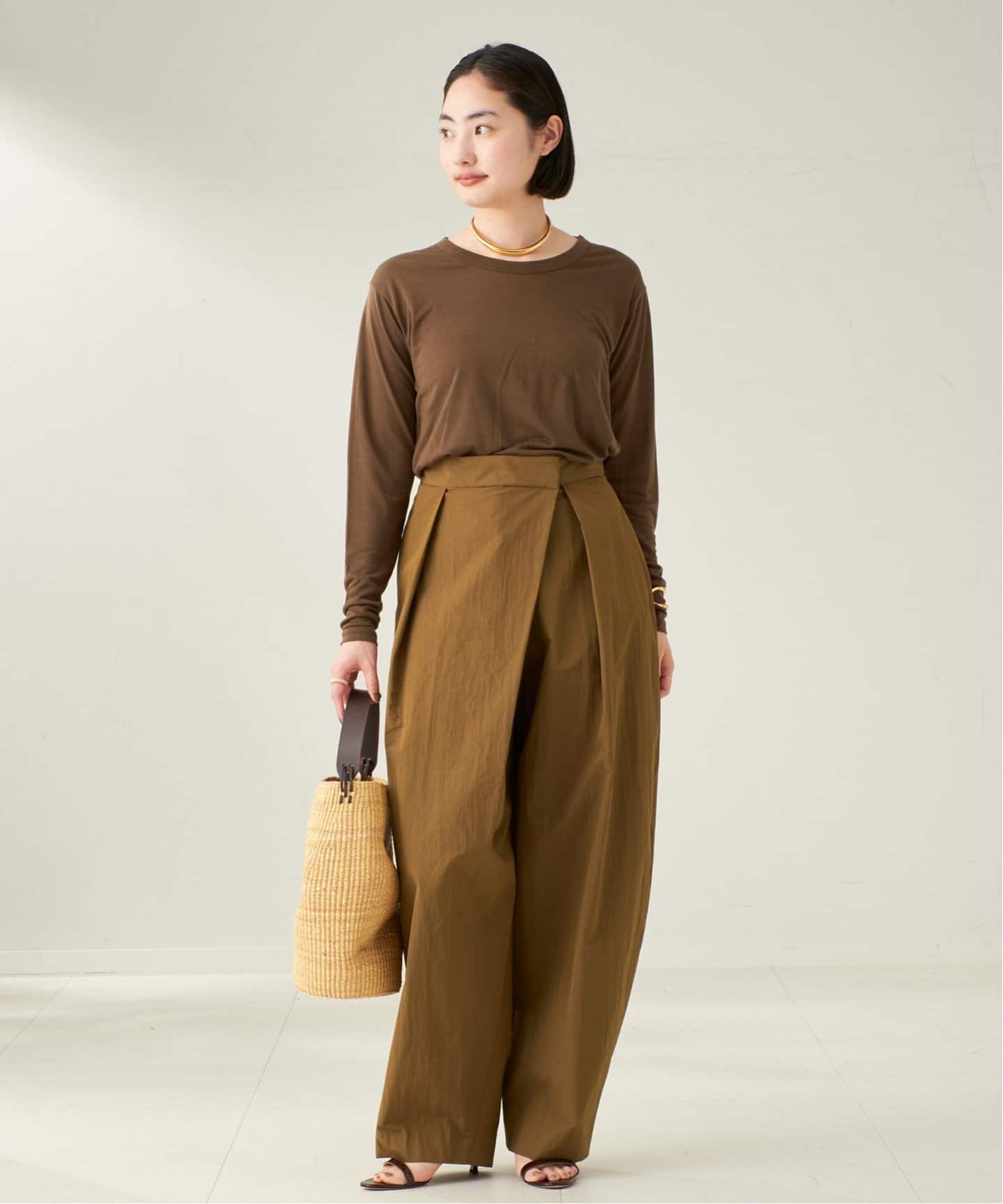 R'IAM ナイロンWRAP パンツ（その他パンツ）｜Plage（プラージュ）の