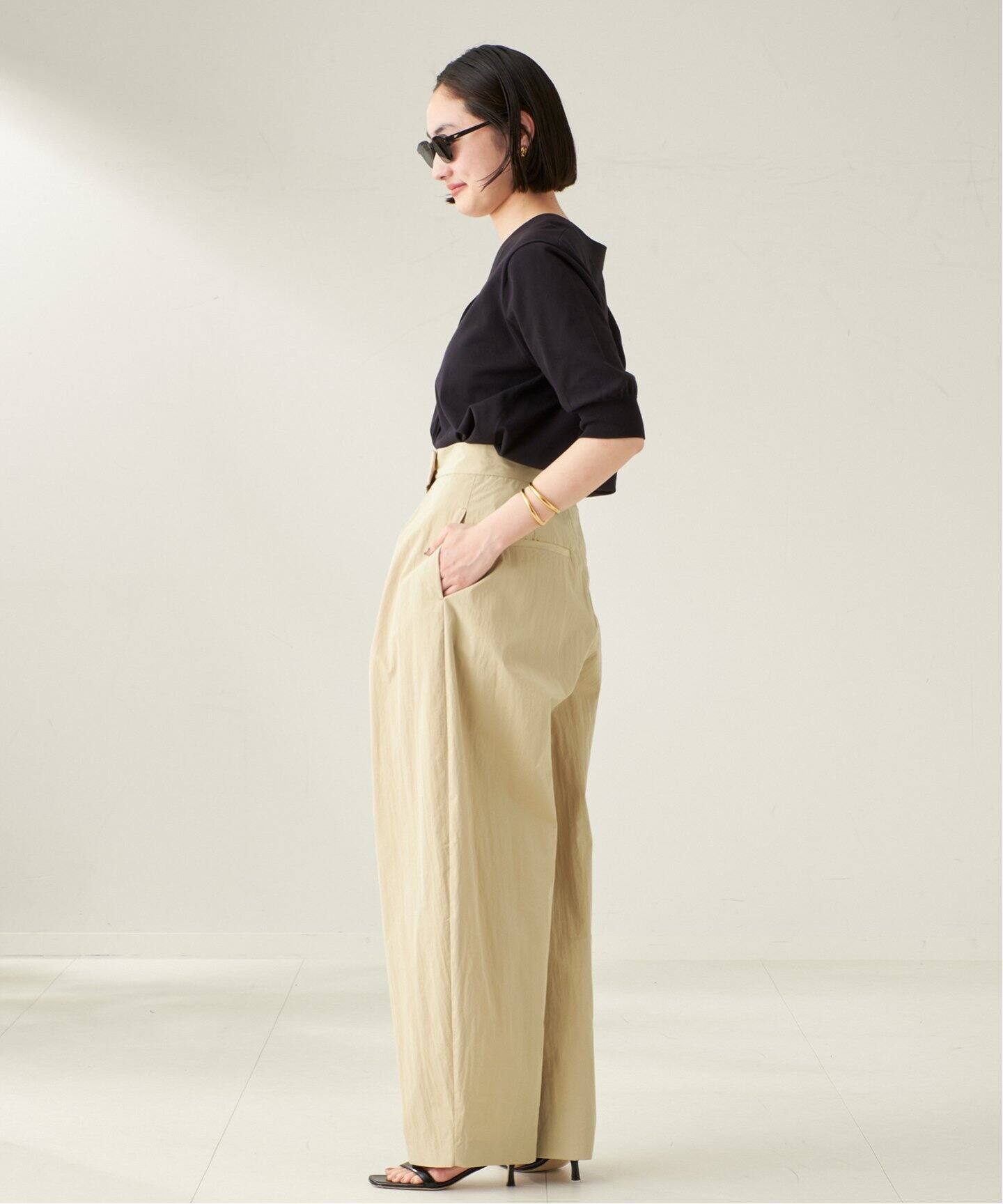 Plage ナイロンWRAPパンツR\ 