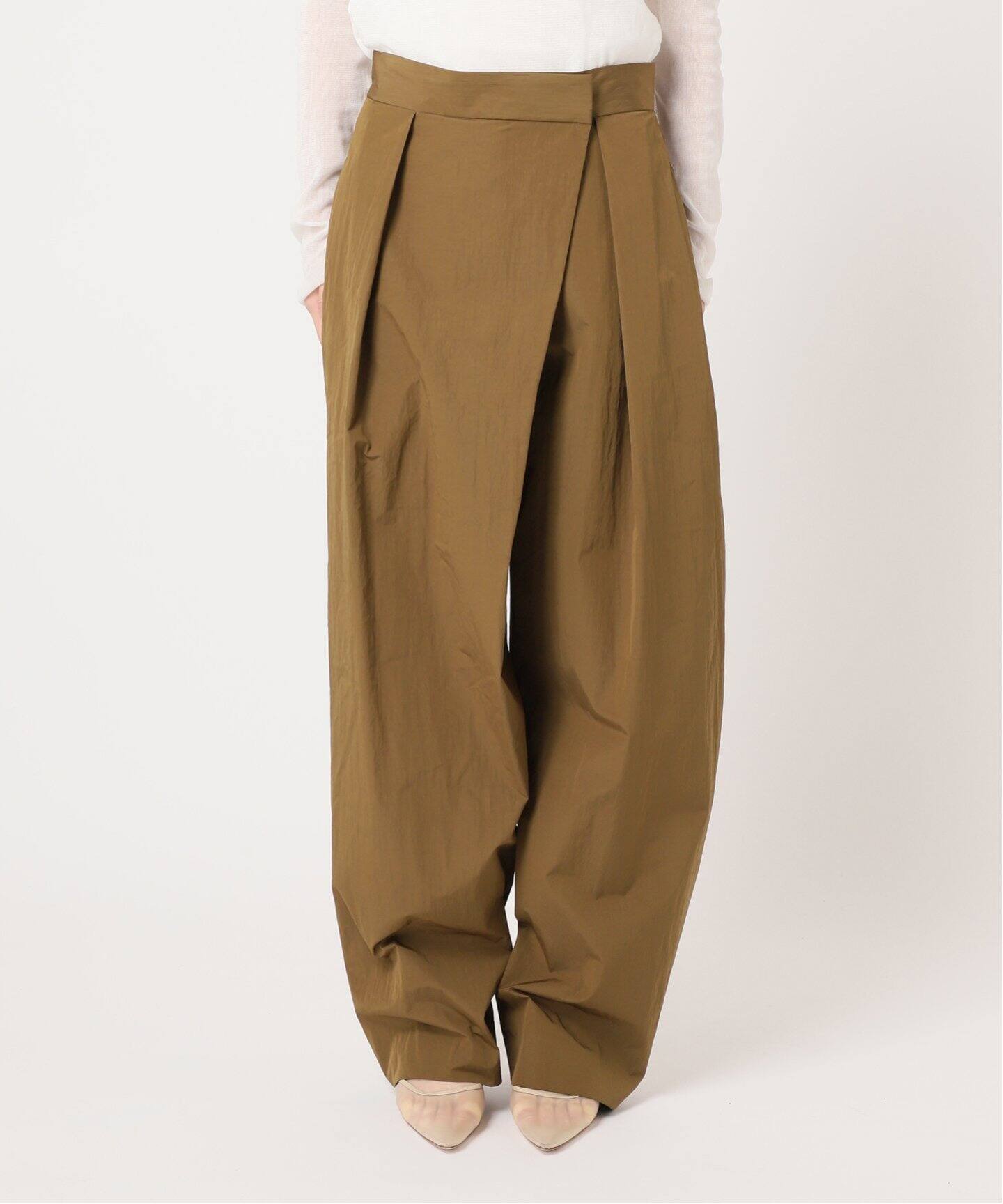 Plage R'IAM ナイロンWRAP パンツ　38サイズ Plage R'IAM ナイロンWRAP パンツ 38サイズ