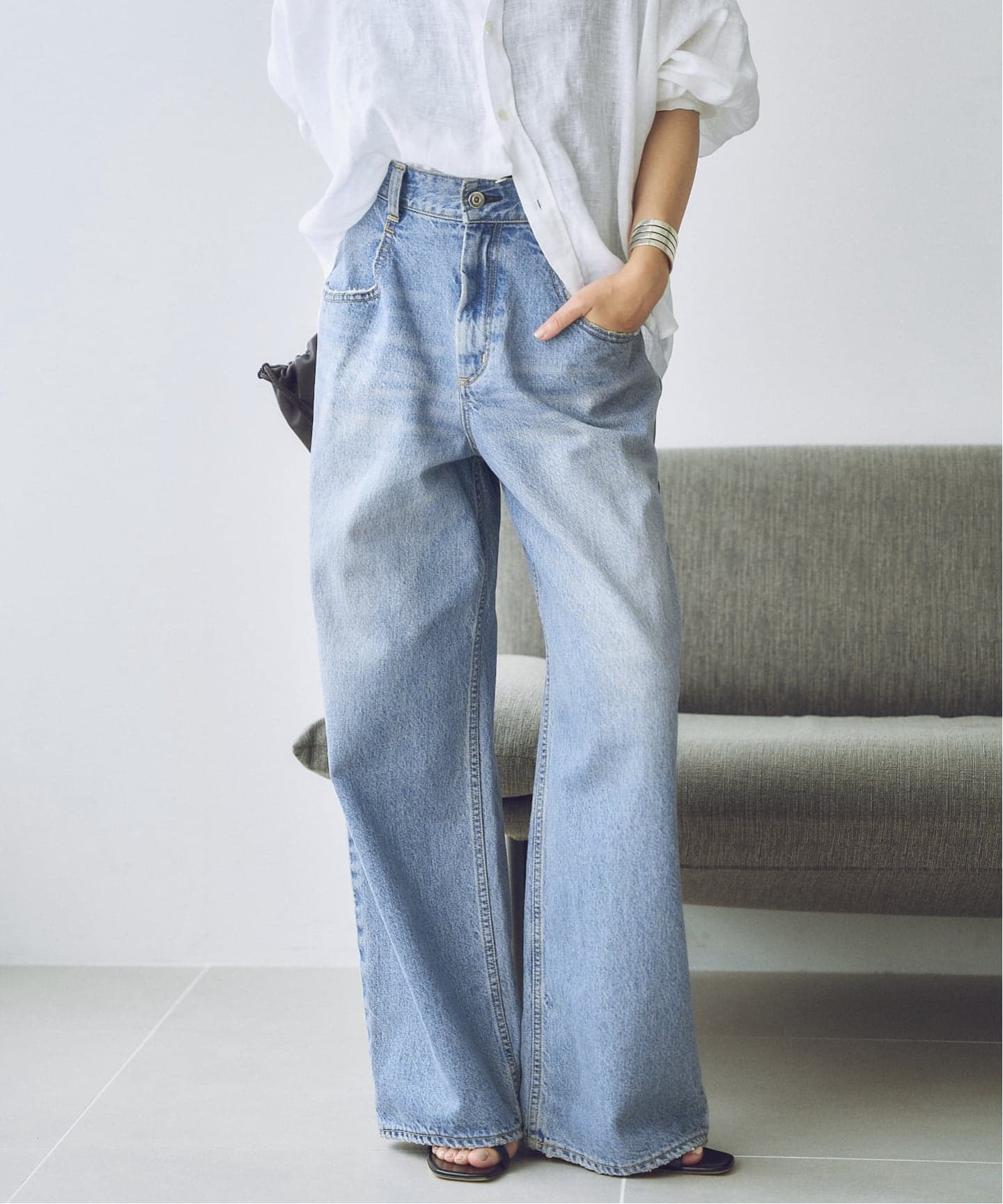 Plage RIAM WIDE デニム plage｜《WEB限定追加予約》R'IAM WIDE デニム 3 | Rakuten