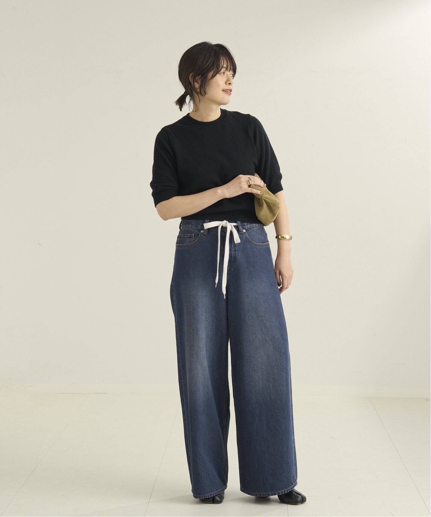 Plage プラージュ　RIAM SUPER LOOSE デニム　34 WEB限定追加》R'IAM SUPER LOOSE デニム 2（デニムパンツ