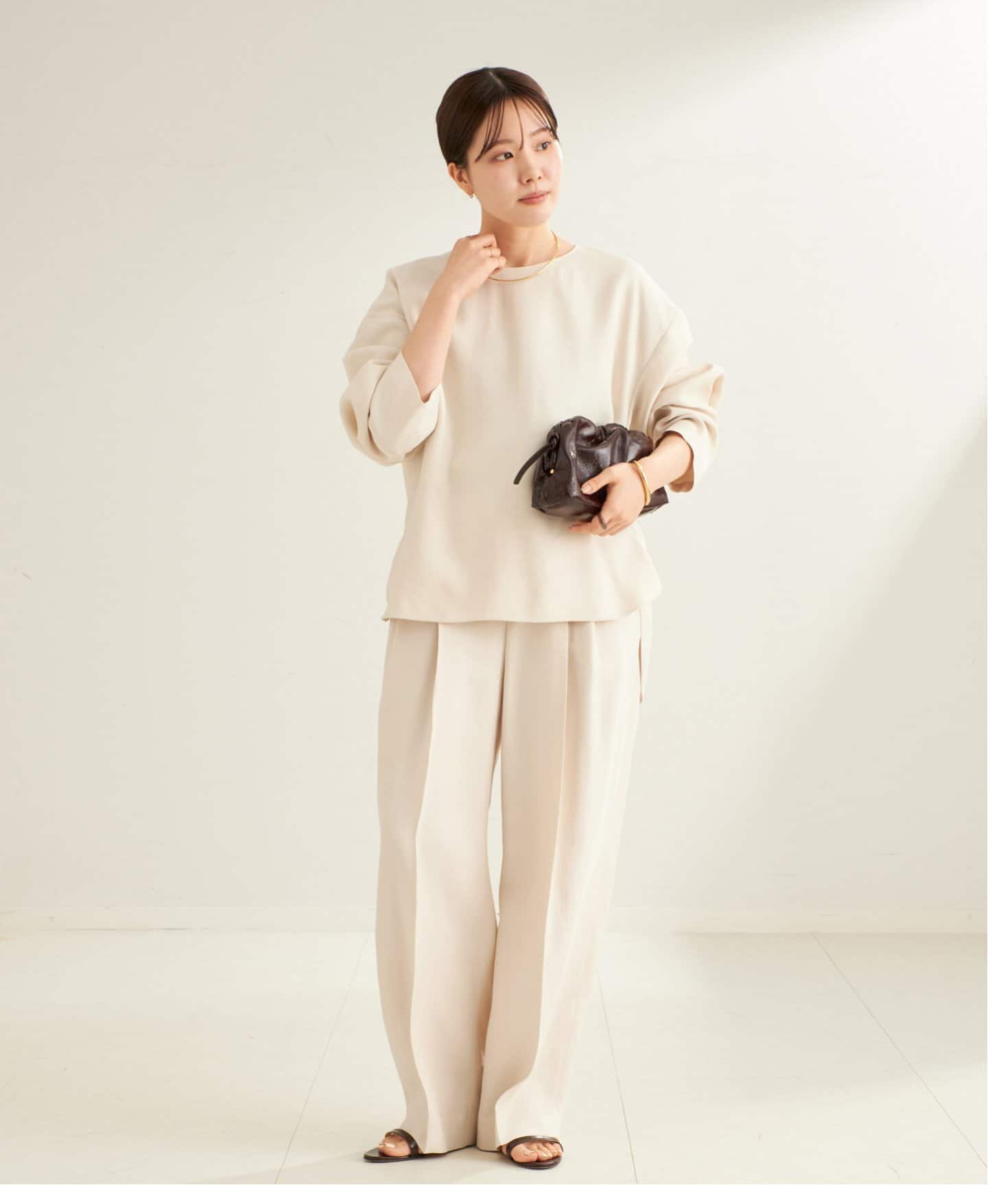 viscose tapered スラックス（スラックス）｜Plage（プラージュ）の