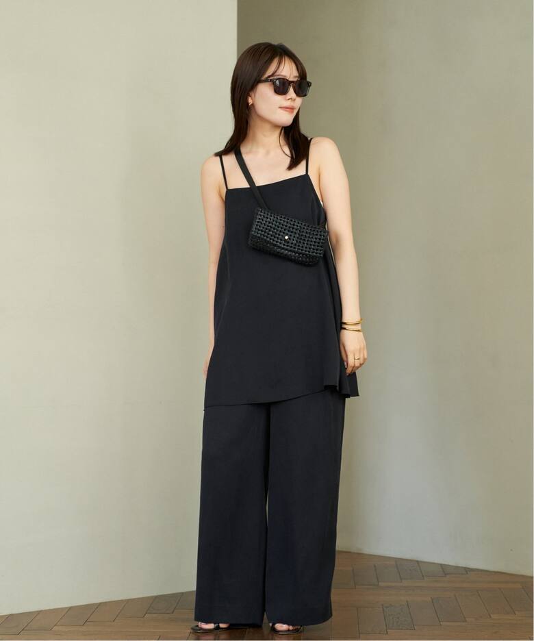 fibril linen 混 フレアパンツ（スラックス）｜Plage（プラージュ）の  