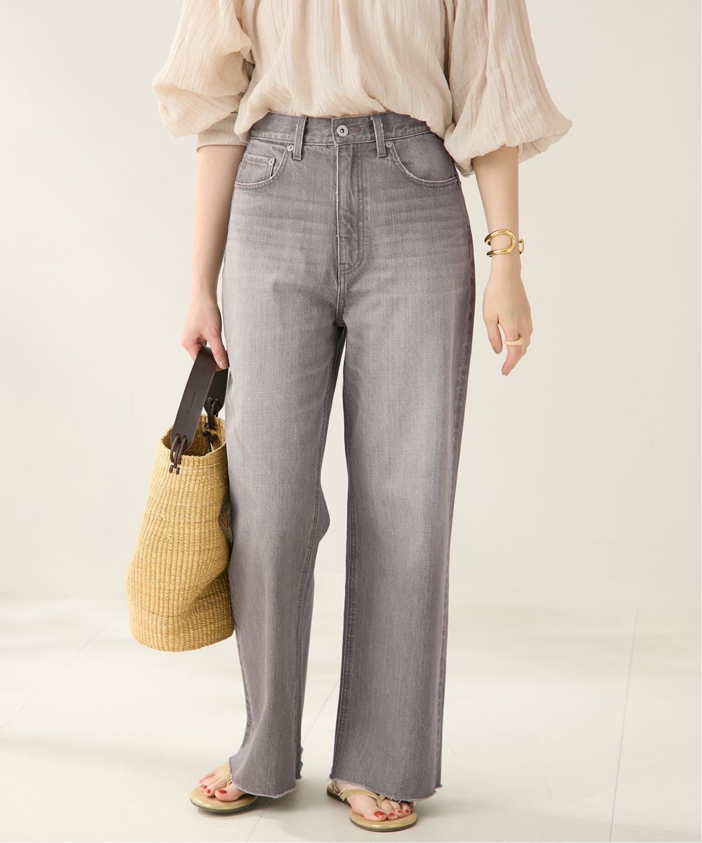 新品未使用　plage Tendre nature color デニム Tendre nature color デニム（デニムパンツ・ジーンズ）｜Plage