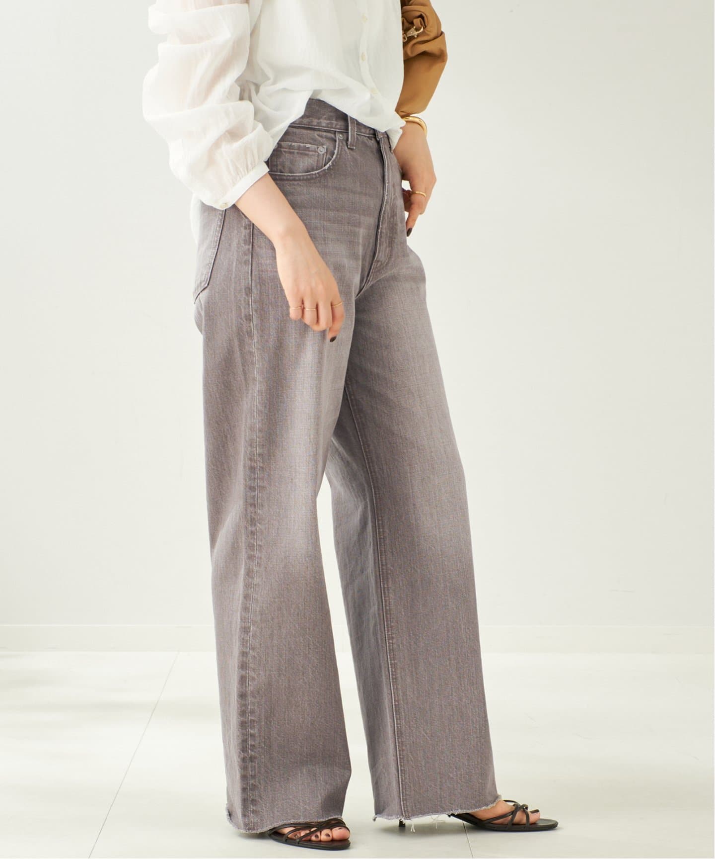 新品未使用　plage Tendre nature color デニム plage ジーンズ デニム デニムパンツ Tendre nature color