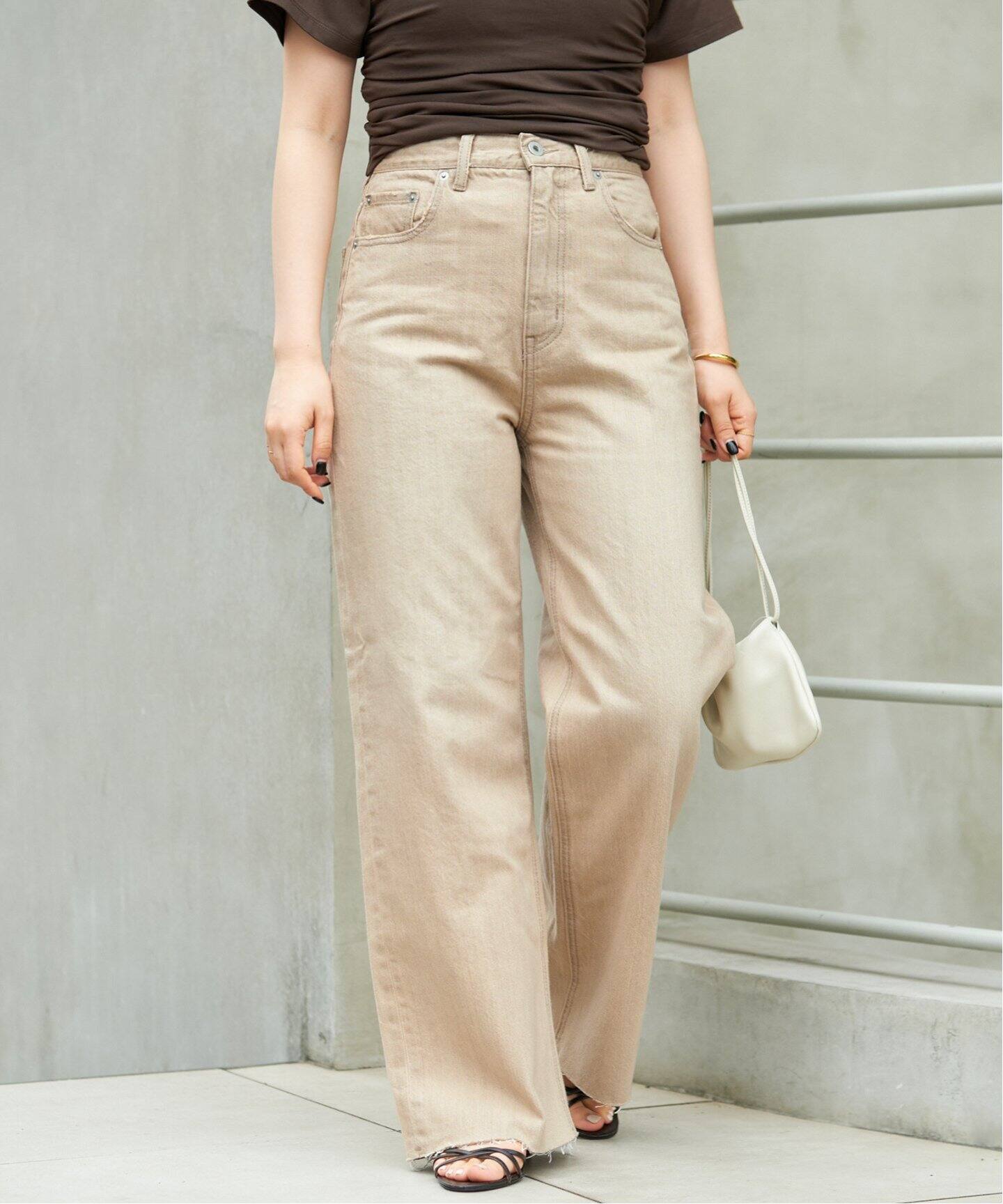 新品未使用　plage Tendre nature color デニム Tendre nature color デニム（デニムパンツ・ジーンズ）｜Plage